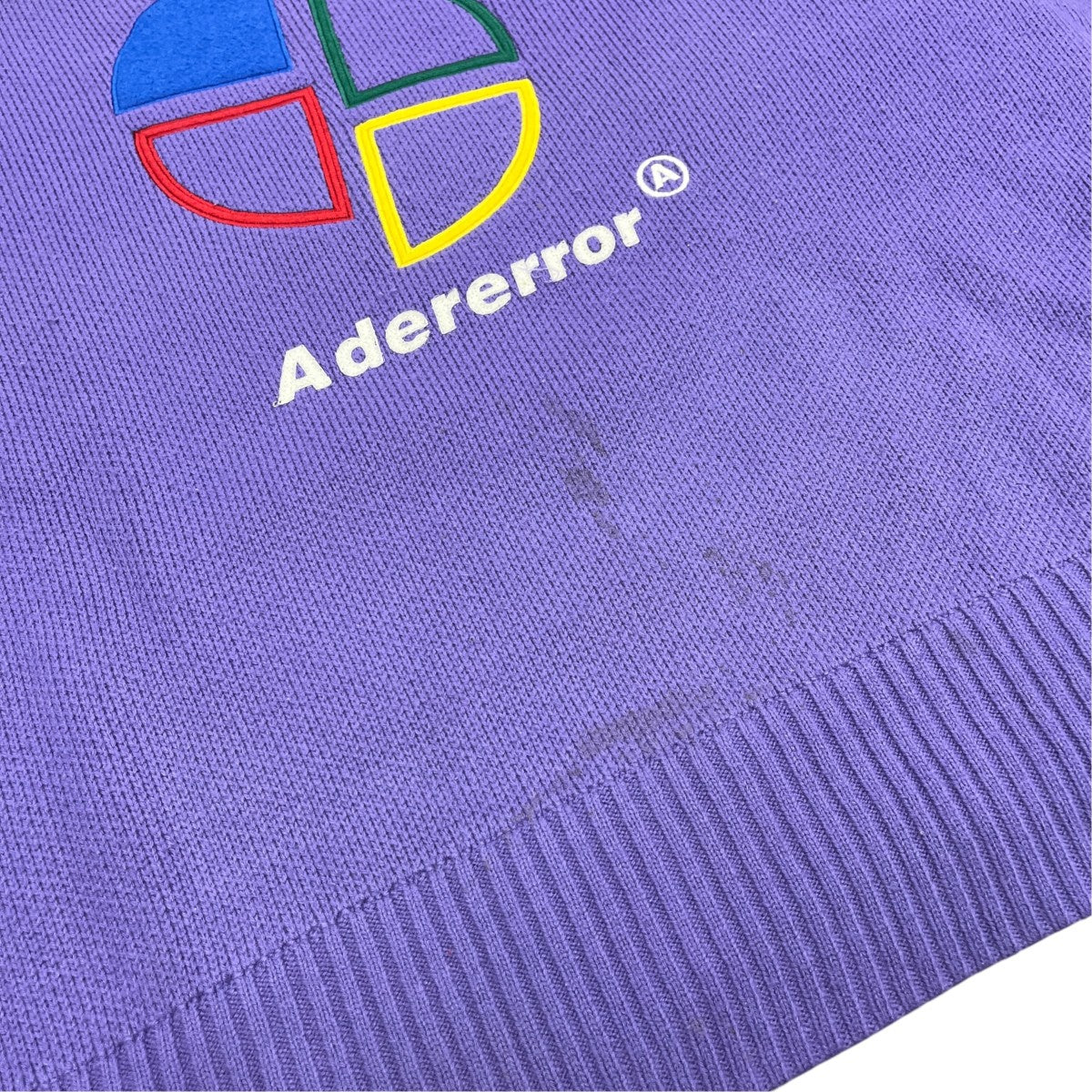 LOGO KNITハイネックニット