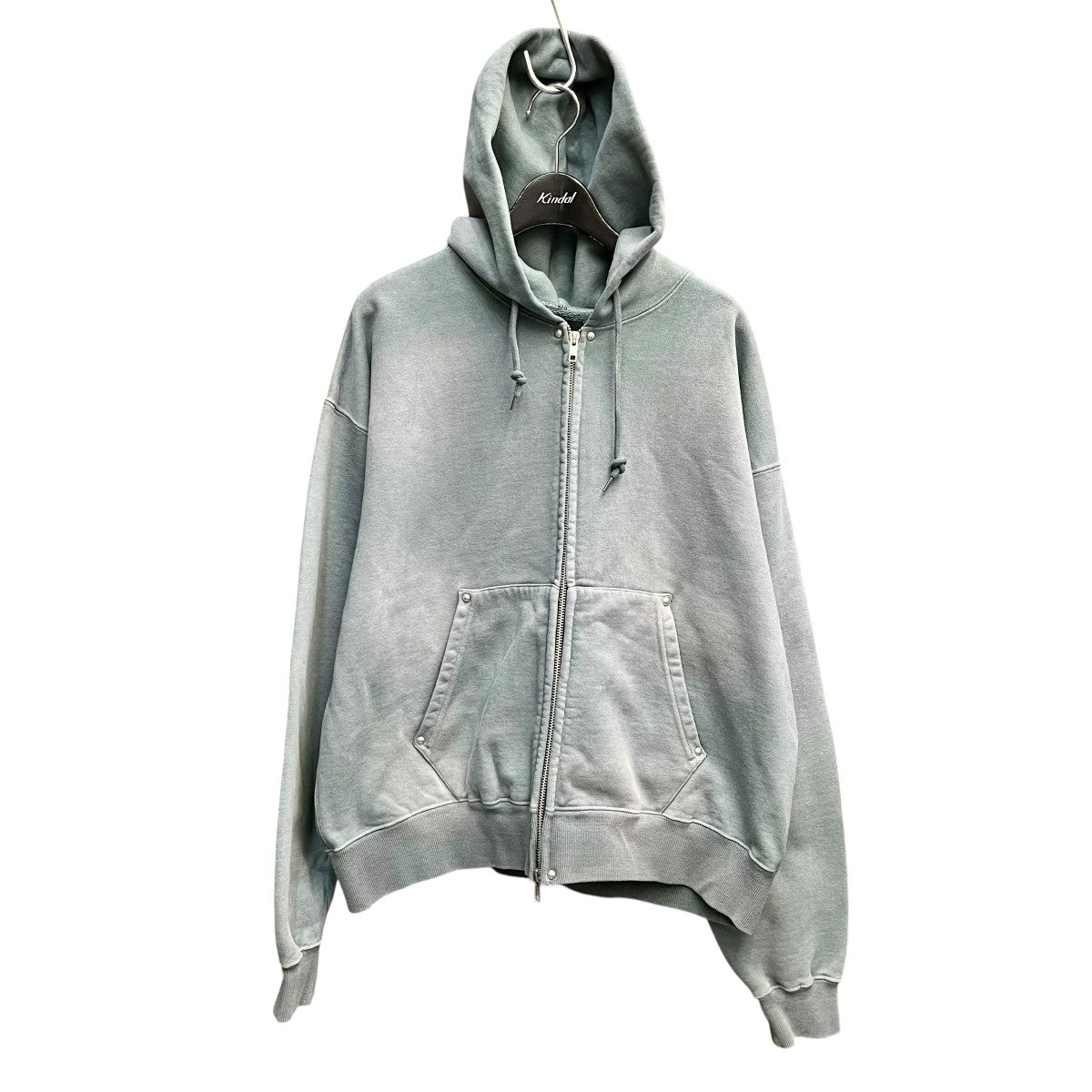 BEAMS 26SSFade Rivet Zip Hoodieジップパーカー11 13 2257 033 古着・中古-1枚目のアイテム画像