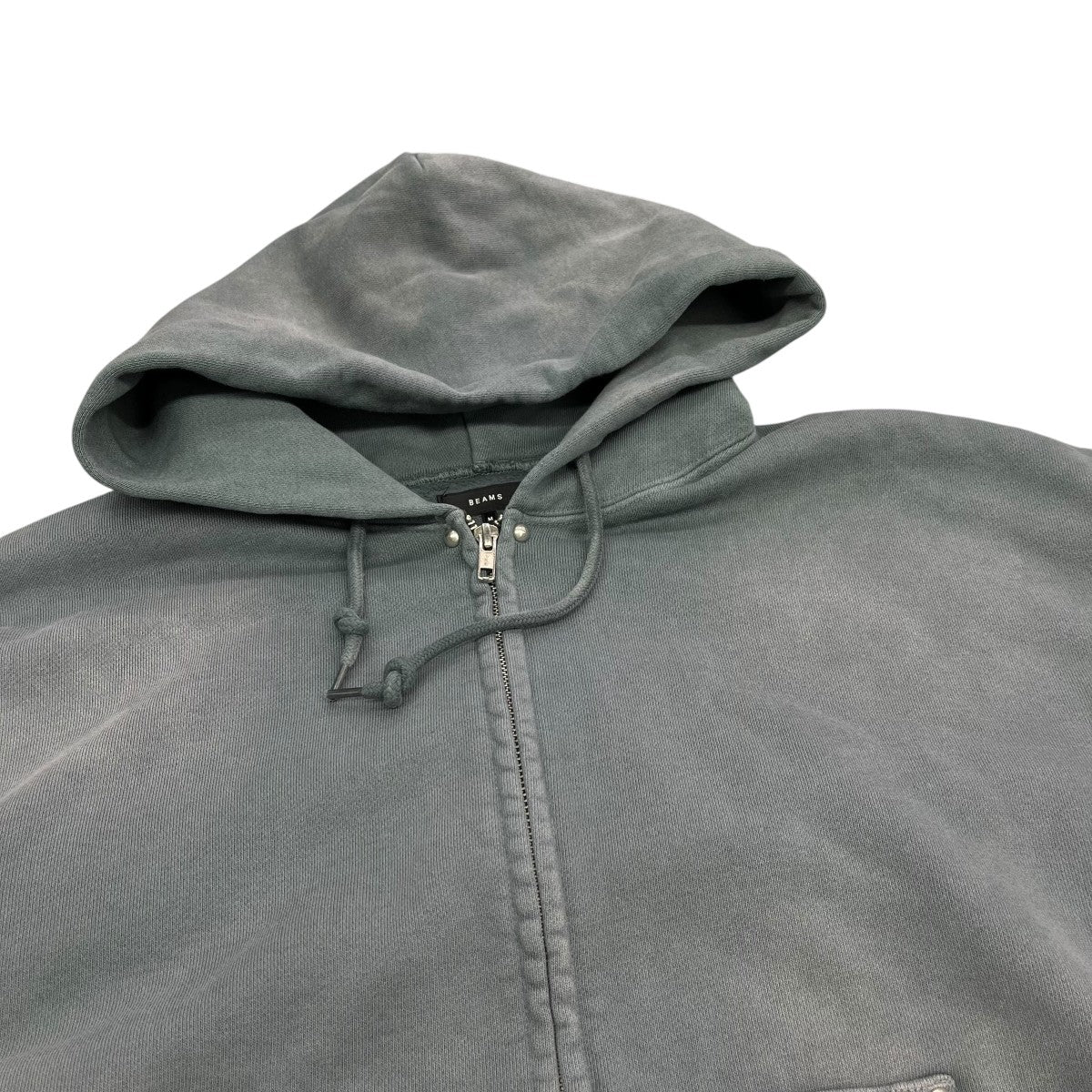 BEAMS 26SSFade Rivet Zip Hoodieジップパーカー11 13 2257 033 古着・中古-3枚目のアイテム画像