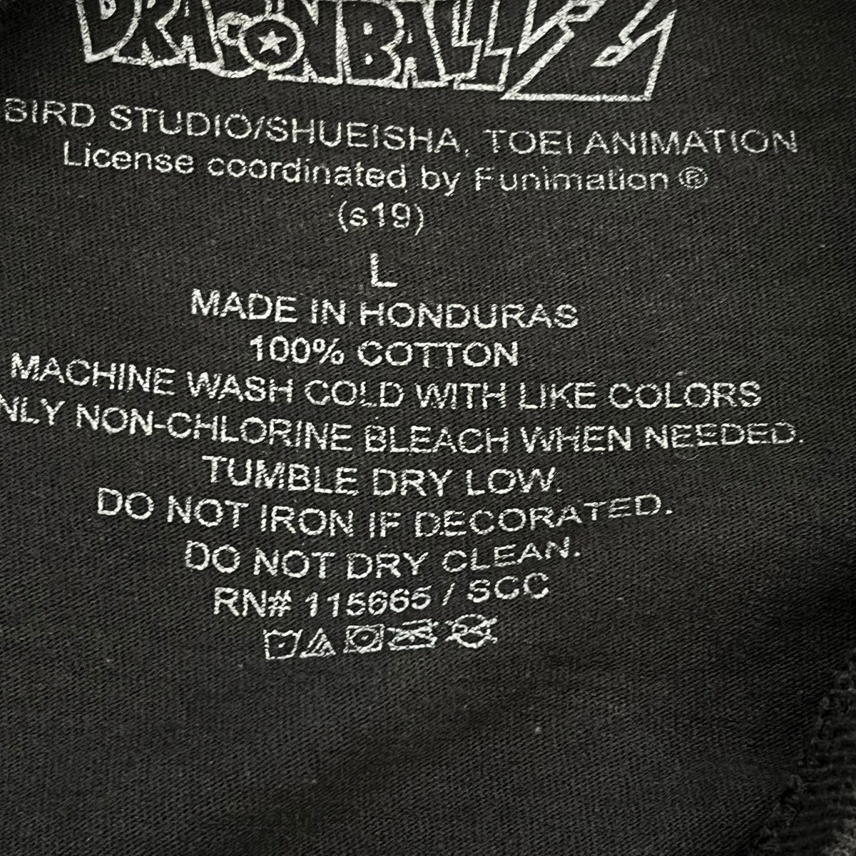 USED DRAGON BALL Z半袖カットソー 古着・中古-6枚目のアイテム画像