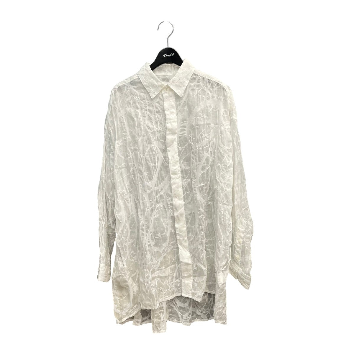 BELPER RIPPLE BIG SHIRTロングシャツ1614 0922 古着・中古-1枚目のアイテム画像