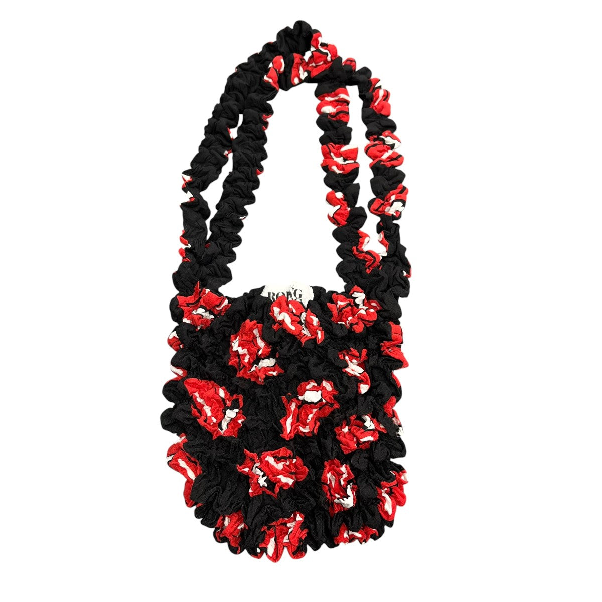 MASU THE ROLLING STONES TONGUE AND LIPS POPCORN BAGショルダーバッグMVFW OJ0122RS 古着・中古-1枚目のアイテム画像
