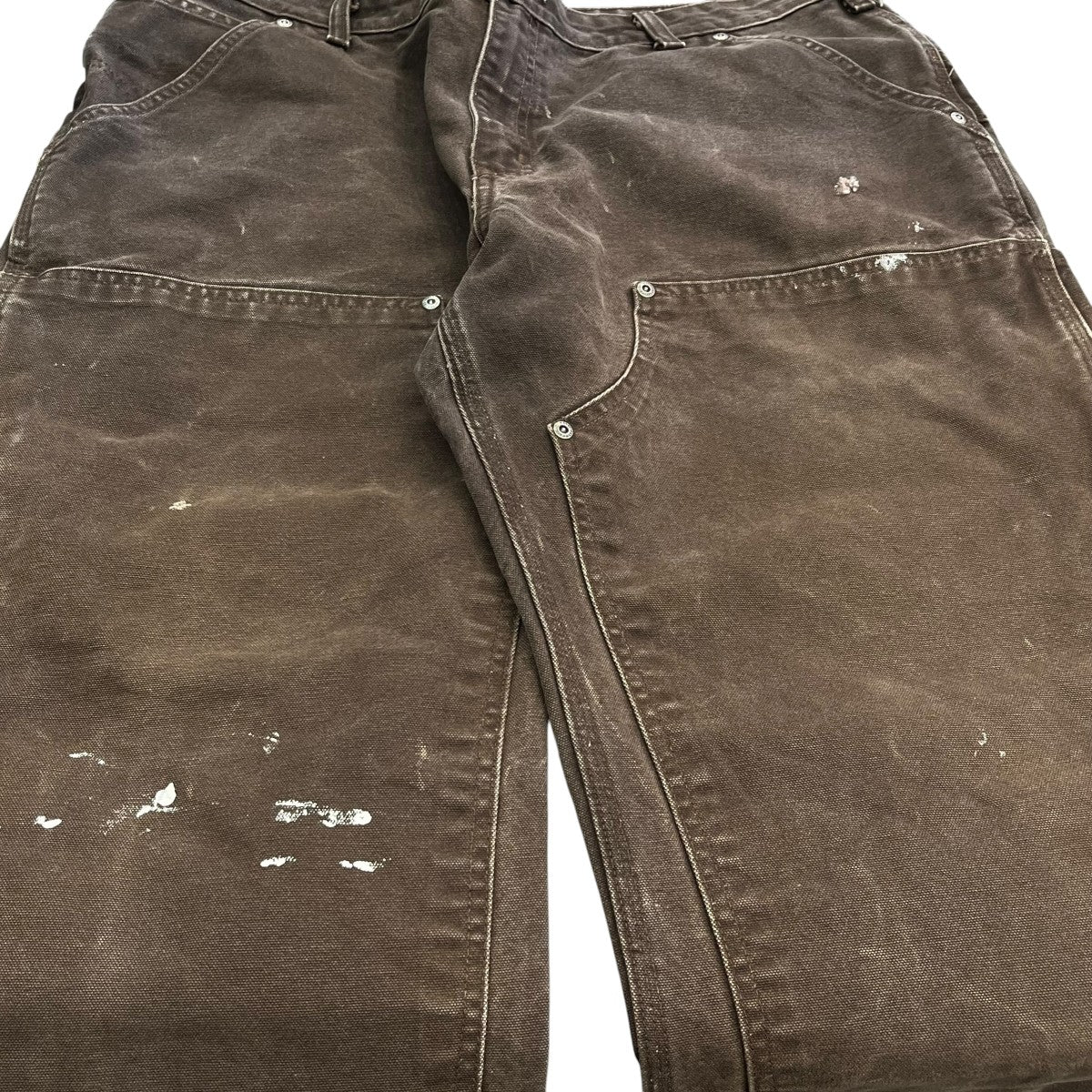 CarHartt ダブルニーデニムパンツWB136 DKB 古着・中古-7枚目のアイテム画像