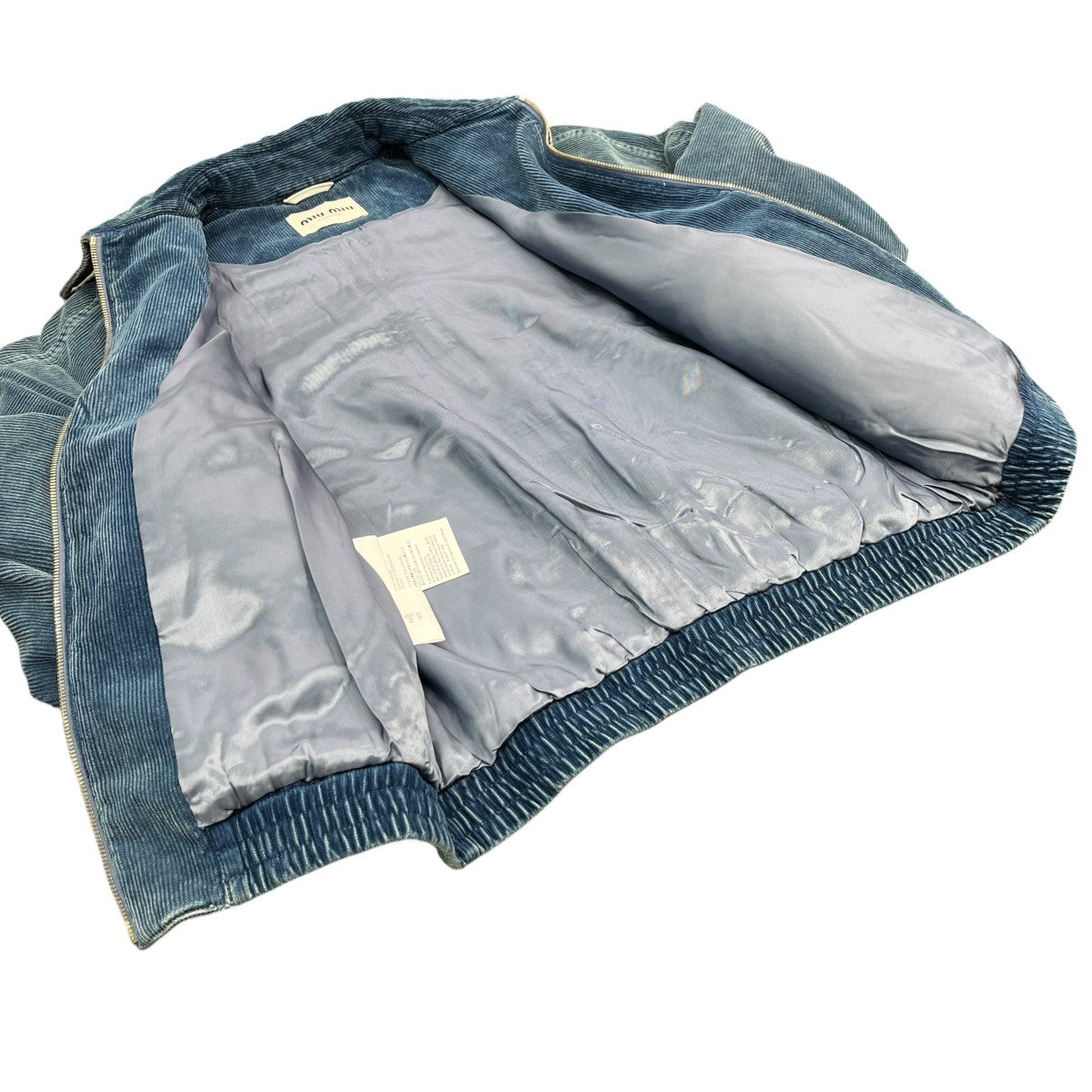 Washed corduroy blouson jacketコーデュロイジャケットML1152