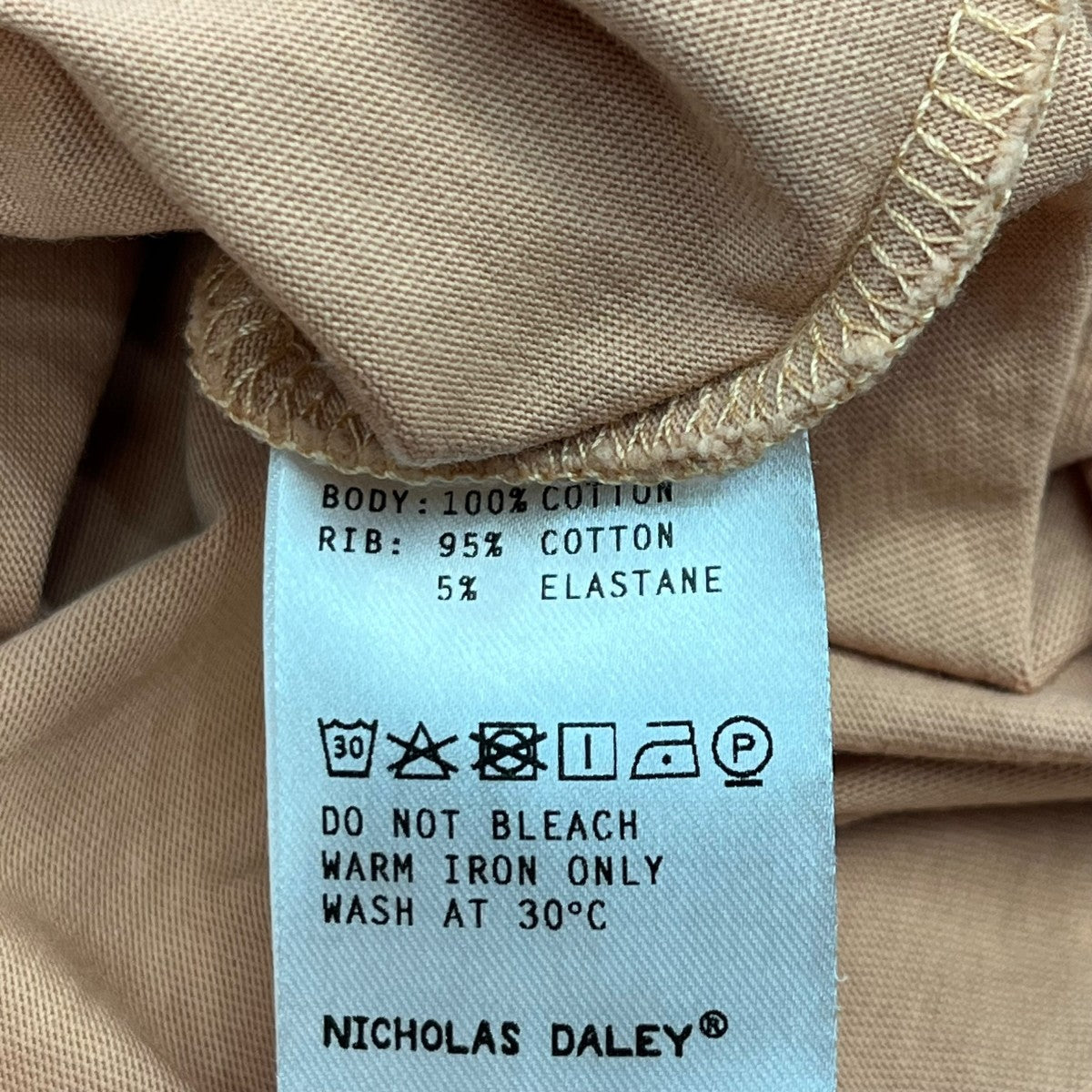 NICHOLAS DALEY S S CALYPSO T-SHIRT半袖カットソー 古着・中古-6枚目のアイテム画像