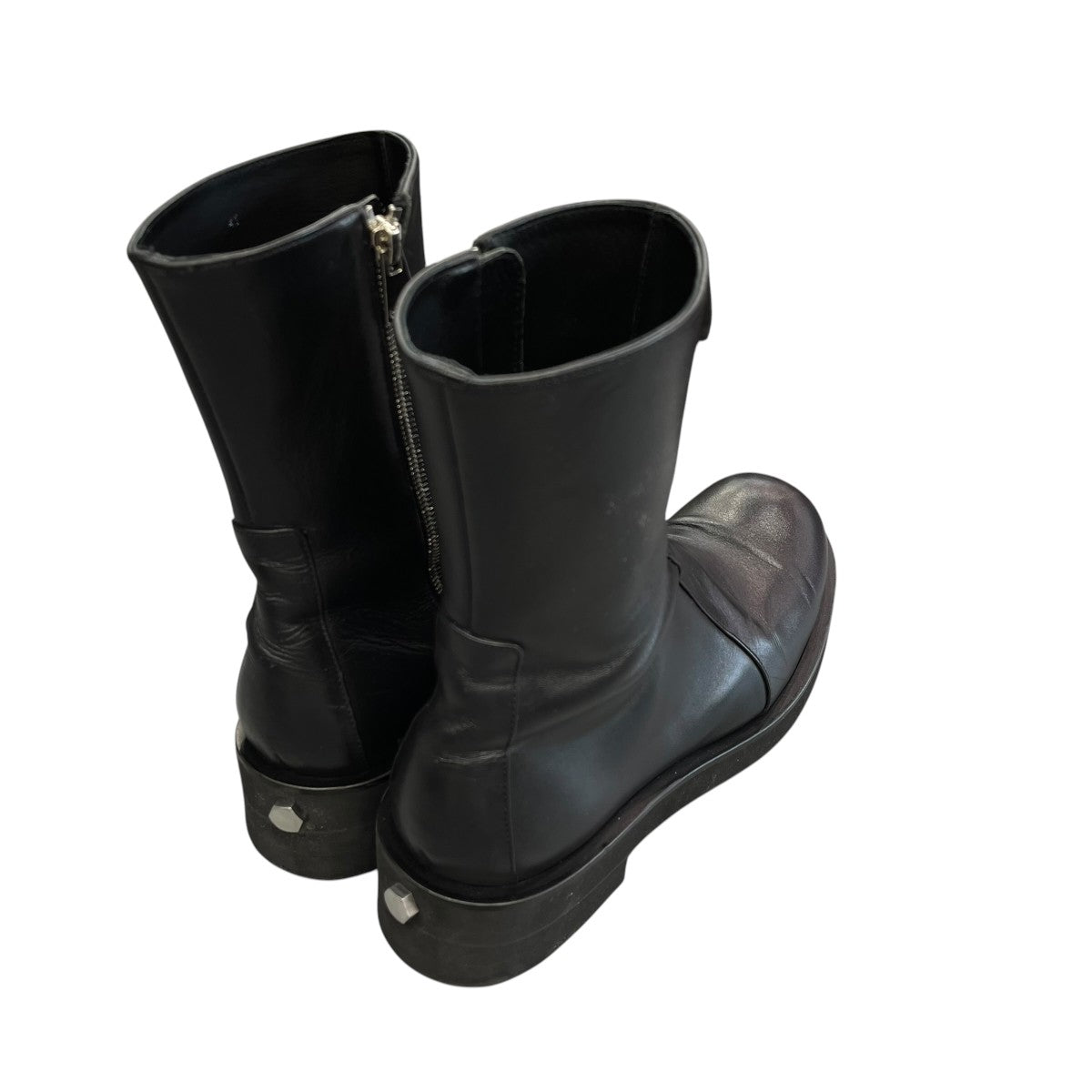 OUAT ASTRO ZIP BOOTSロングブーツ 古着・中古-2枚目のアイテム画像