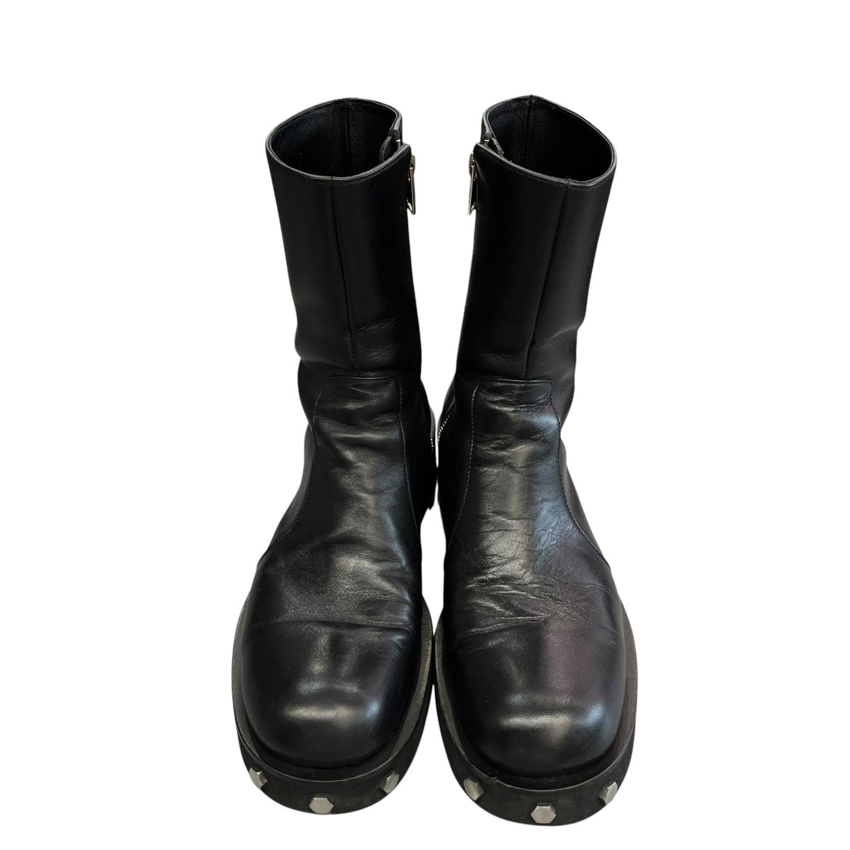 OUAT ASTRO ZIP BOOTSロングブーツ 古着・中古-3枚目のアイテム画像