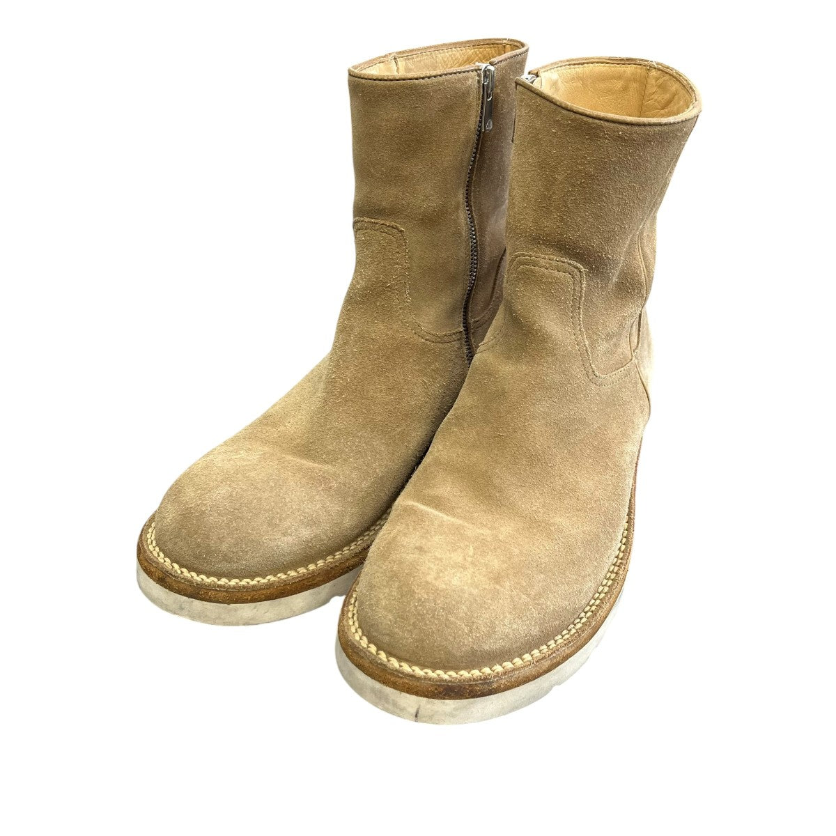 nonnative FARMER ZIP UP BOOTS COW SUEDEサイドジップブーツ 古着・中古-1枚目のアイテム画像