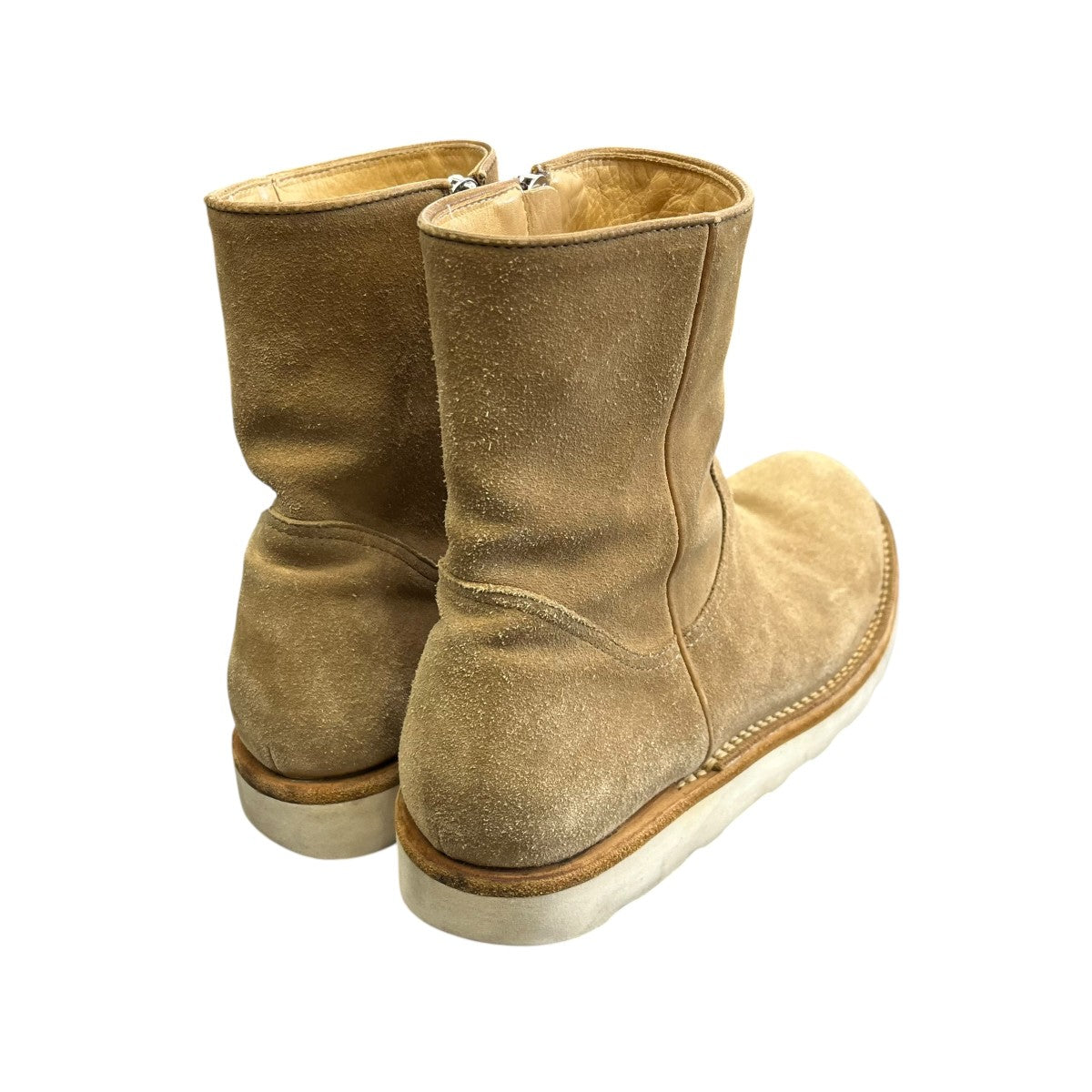 nonnative FARMER ZIP UP BOOTS COW SUEDEサイドジップブーツ 古着・中古-2枚目のアイテム画像