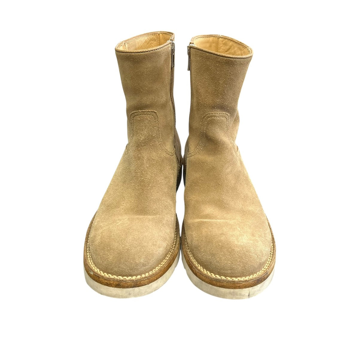 nonnative FARMER ZIP UP BOOTS COW SUEDEサイドジップブーツ 古着・中古-3枚目のアイテム画像