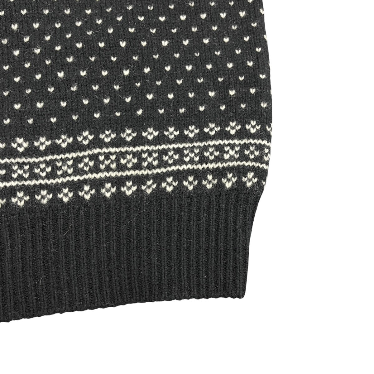 23AWFRINGE SWEATER長袖ニット232-11329-013
