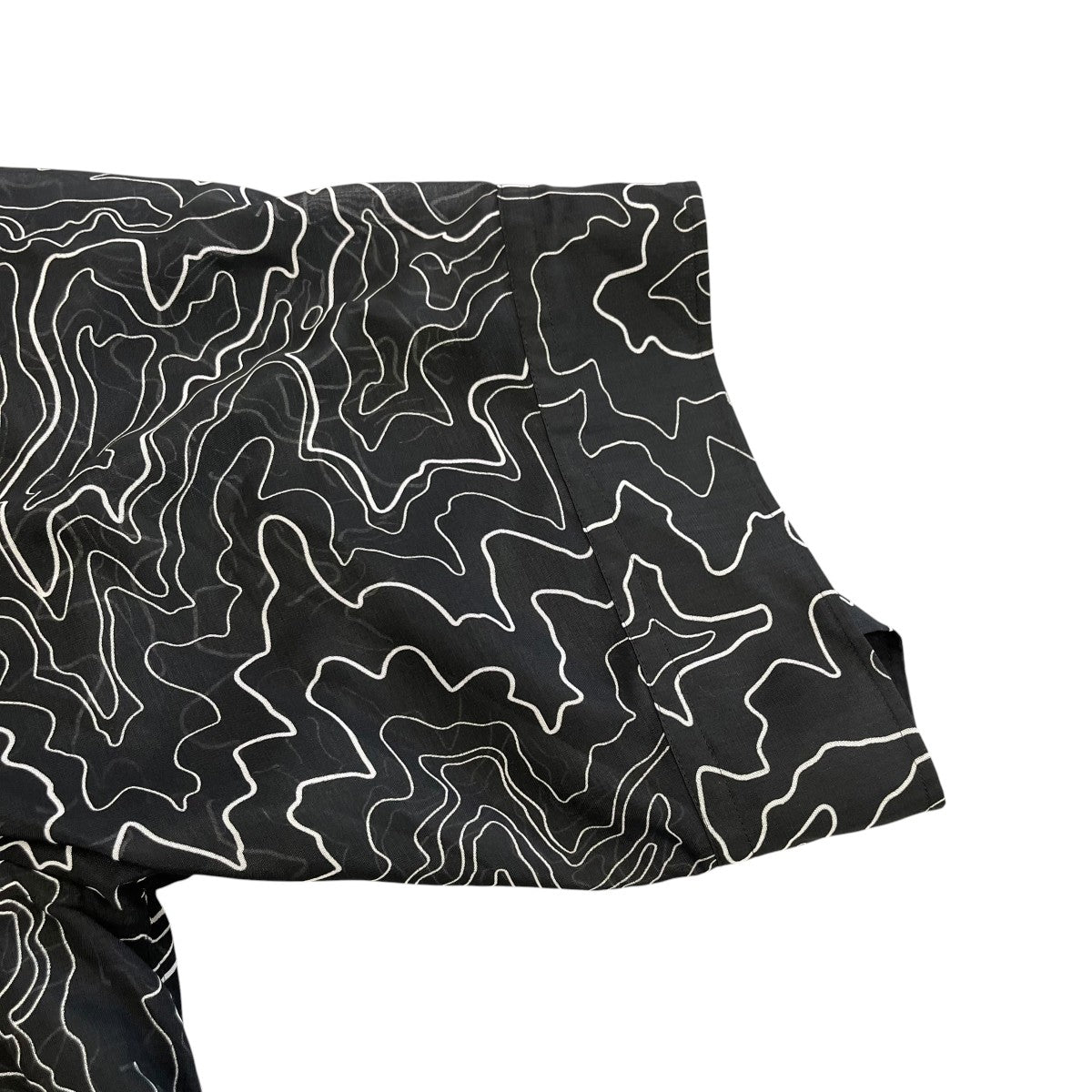 HYKE 24SSCONTOUR LINE BELL-SLEEVE DRESSシャツワンピース241-16212-008 古着・中古-4枚目のアイテム画像