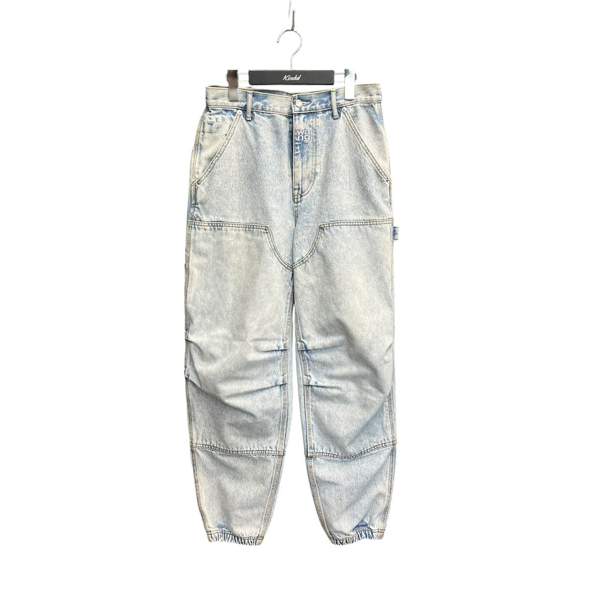ALEXANDER WANG DOUBLE FRONT CARPENTER JEANペインターパンツ4DC4214012 古着・中古-1枚目のアイテム画像