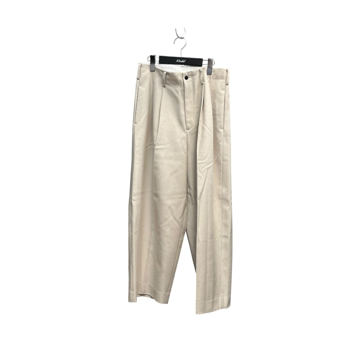 24AWDry wool twill wide tuck pantsスラックスS24AW-PT04