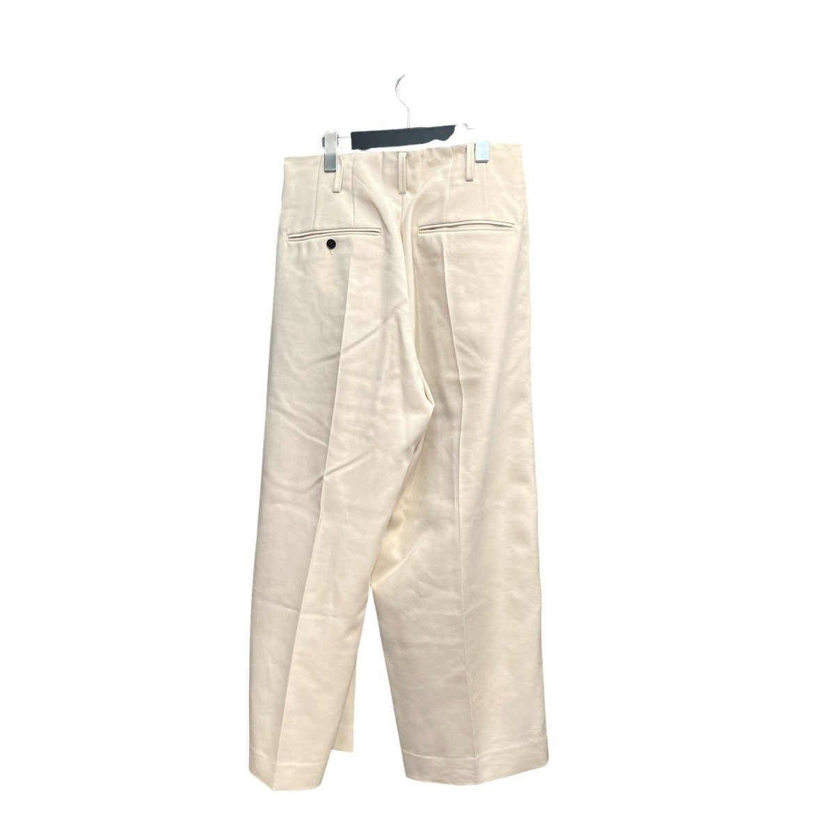 24AWDry wool twill wide tuck pantsスラックスS24AW-PT04