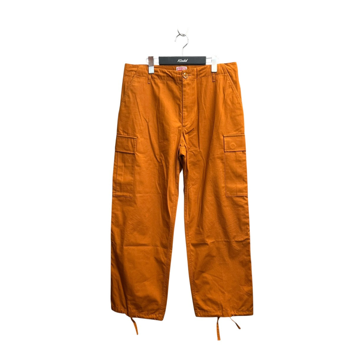 KENZO コットン リップストップ カーゴパンツカーゴパンツFD55PA2429DD 古着・中古-1枚目のアイテム画像