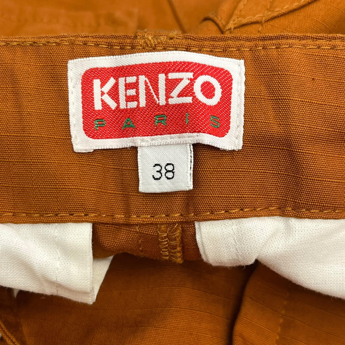 KENZO コットン リップストップ カーゴパンツカーゴパンツFD55PA2429DD 古着・中古-5枚目のアイテム画像
