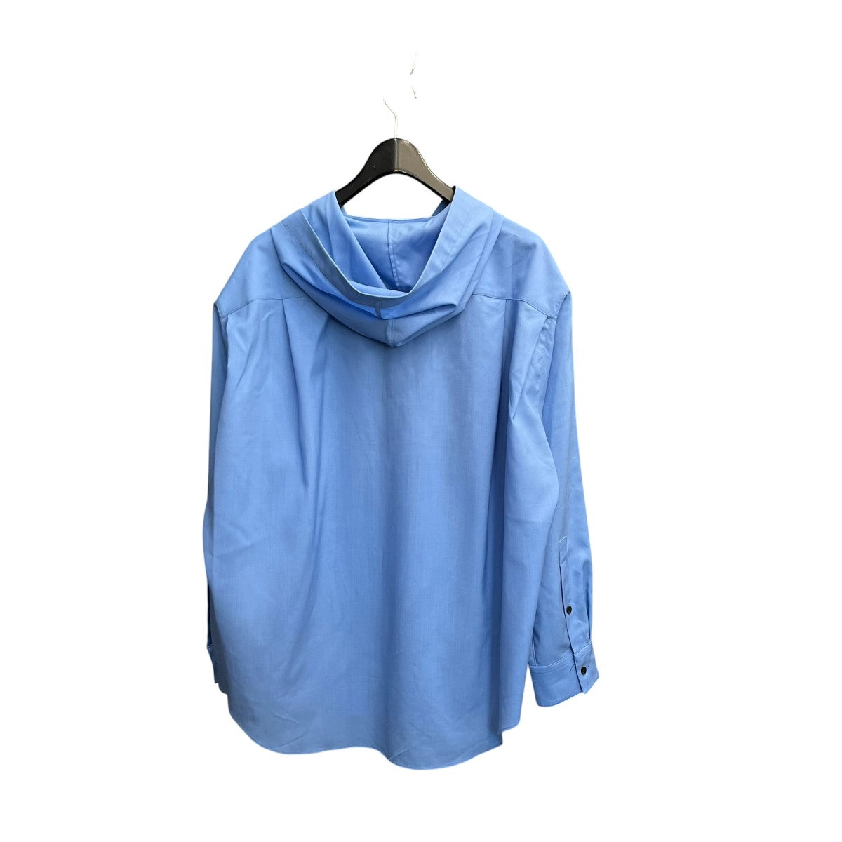 OVERCOAT 24SSHooded Shirt in Wool ShirtingシャツパーカーS24T011-NKWS 古着・中古-2枚目のアイテム画像