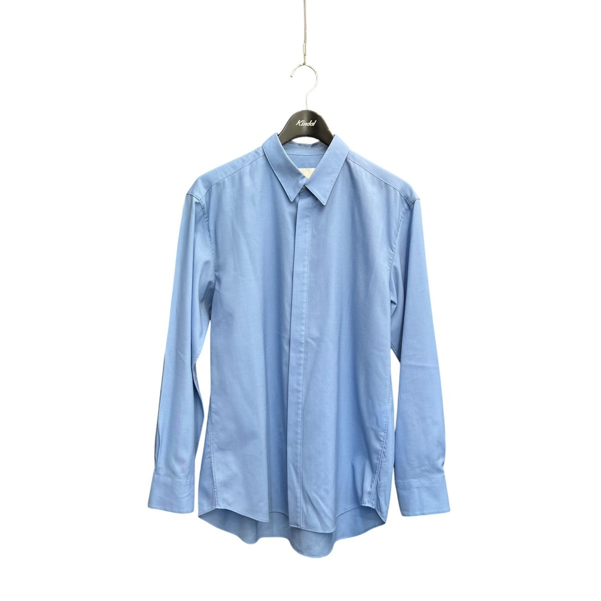 OVERCOAT Dropped Shoulder Top with Shirt CollarレギュラーカラーシャツF21T01-NKWS 古着・中古-1枚目のアイテム画像