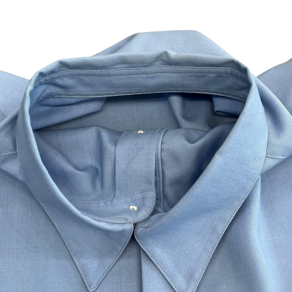 OVERCOAT Dropped Shoulder Top with Shirt CollarレギュラーカラーシャツF21T01-NKWS 古着・中古-7枚目のアイテム画像