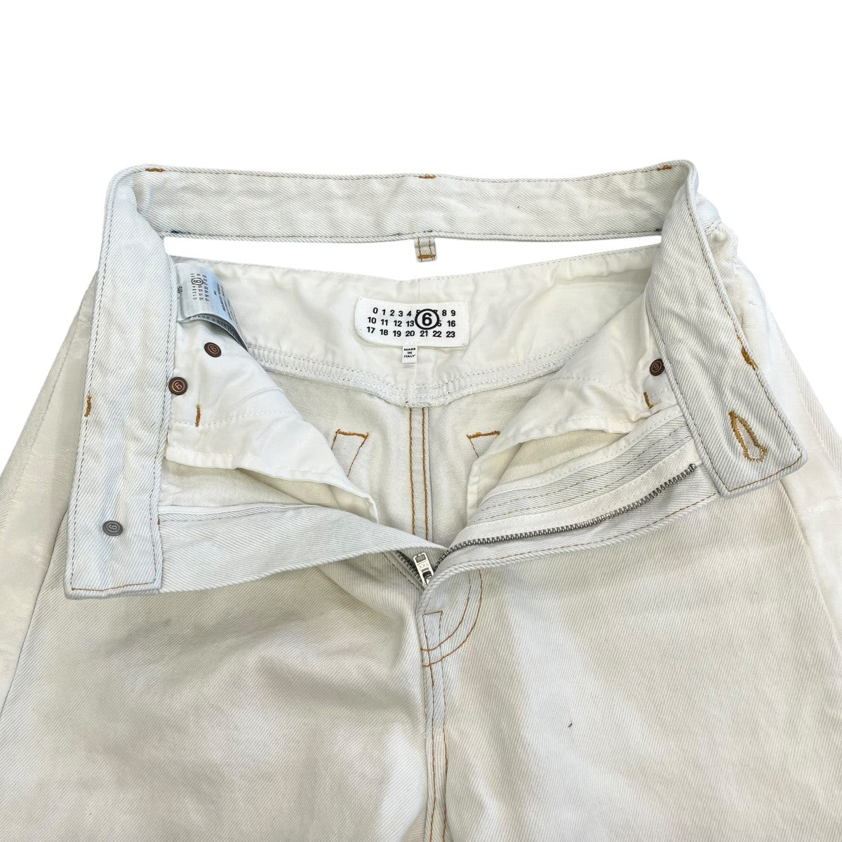 MM6 Maison Margiela 25SSPANTS 5 POCKETSデニムパンツS62LB0190 古着・中古-3枚目のアイテム画像