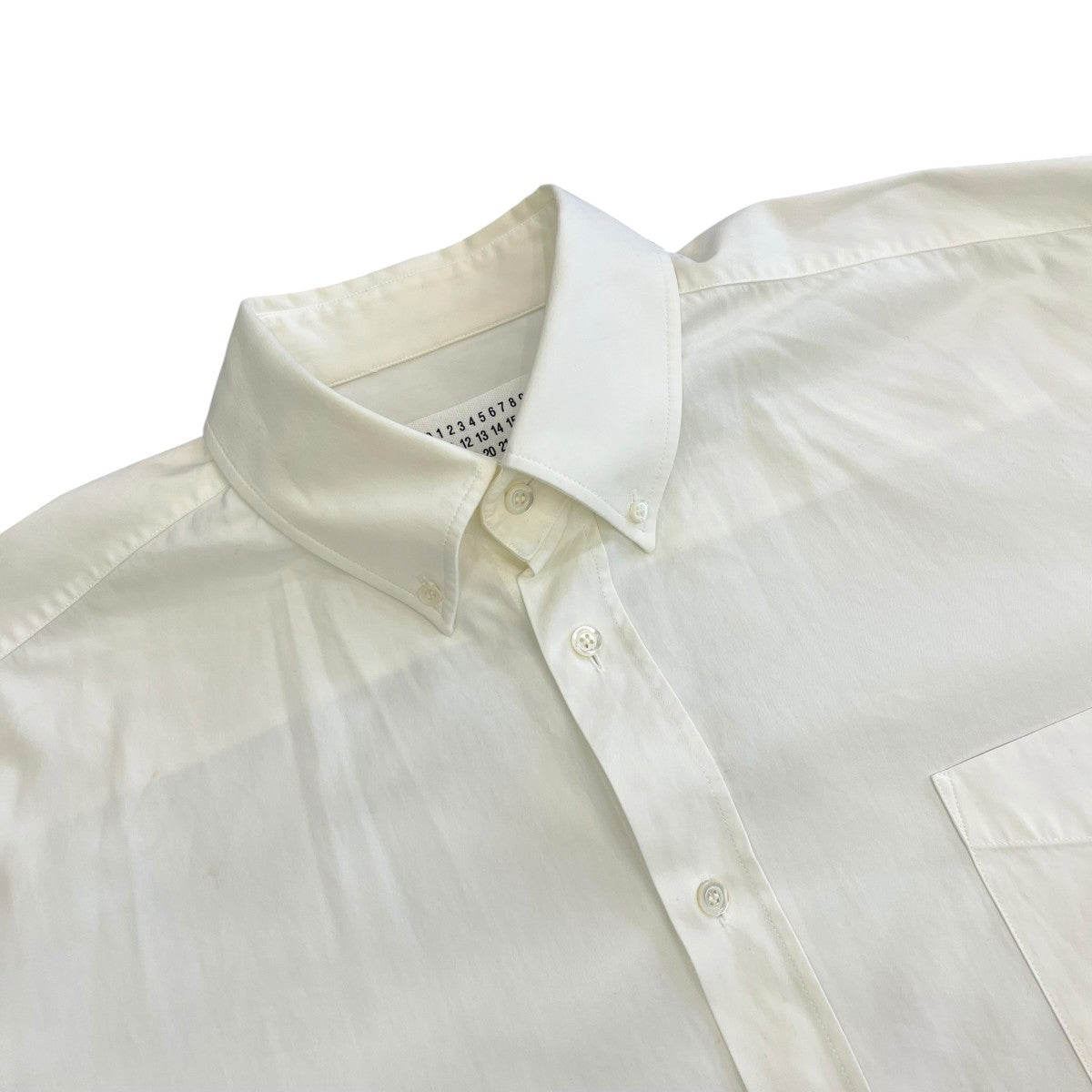 Maison Margiela 19AWボタンダウンシャツS50DL0387 古着・中古-3枚目のアイテム画像