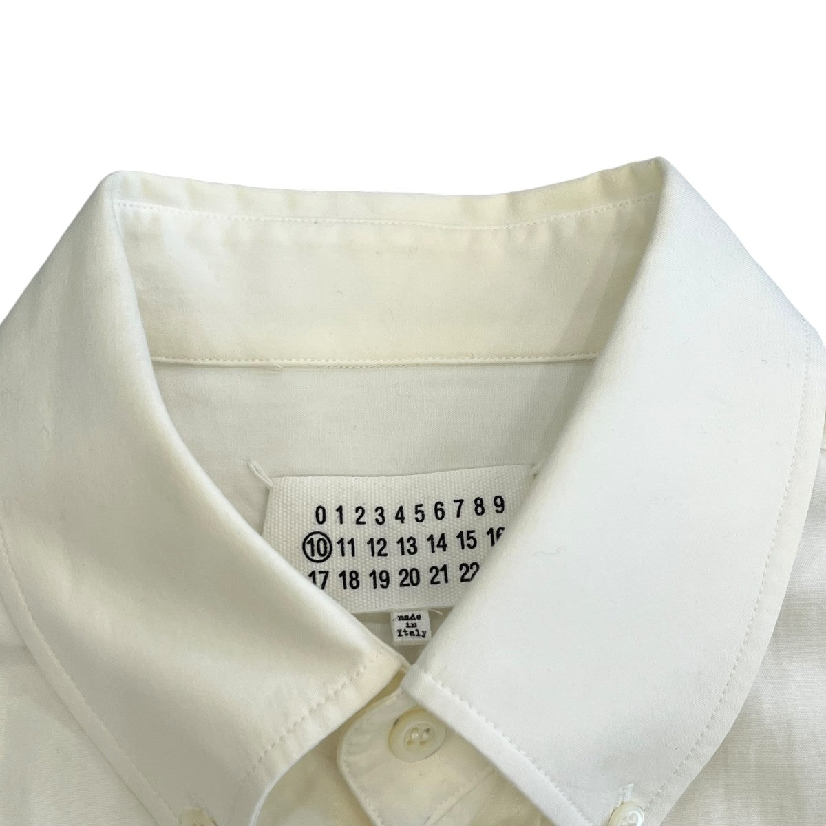 Maison Margiela 19AWボタンダウンシャツS50DL0387 古着・中古-9枚目のアイテム画像