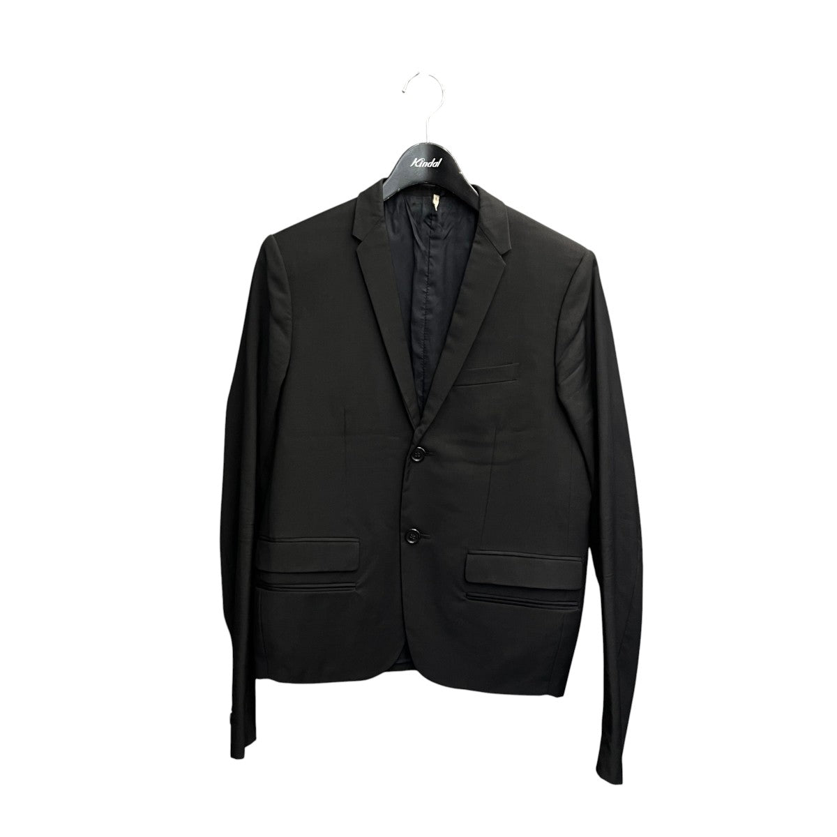 Dior Homme 09SSナローラペルテーラードジャケット9E3122820559 古着・中古-1枚目のアイテム画像