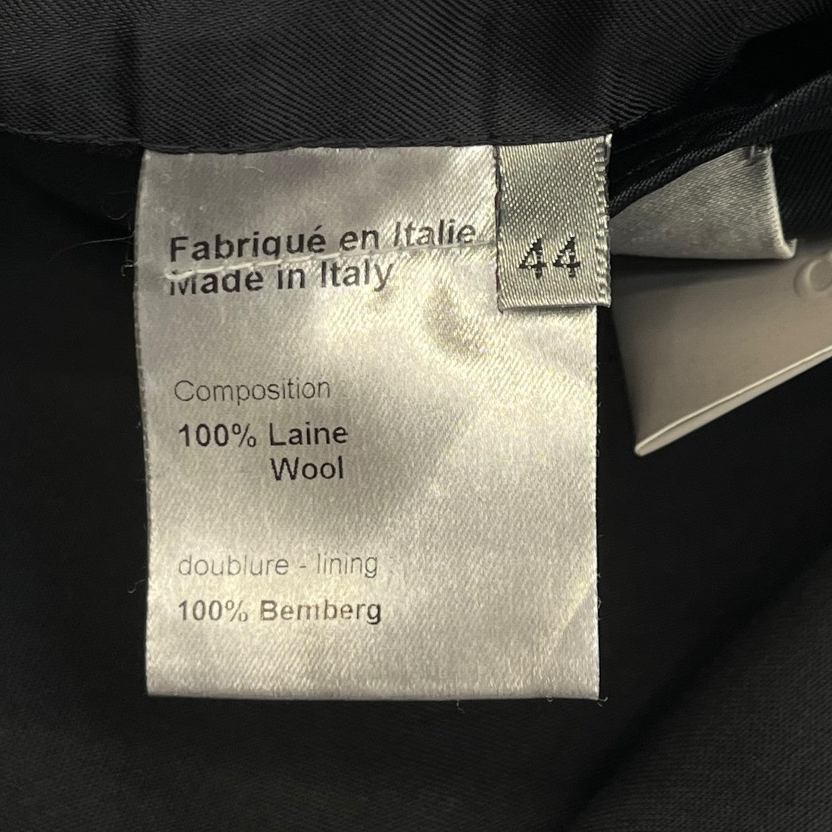 Dior Homme 09SSナローラペルテーラードジャケット9E3122820559 古着・中古-6枚目のアイテム画像