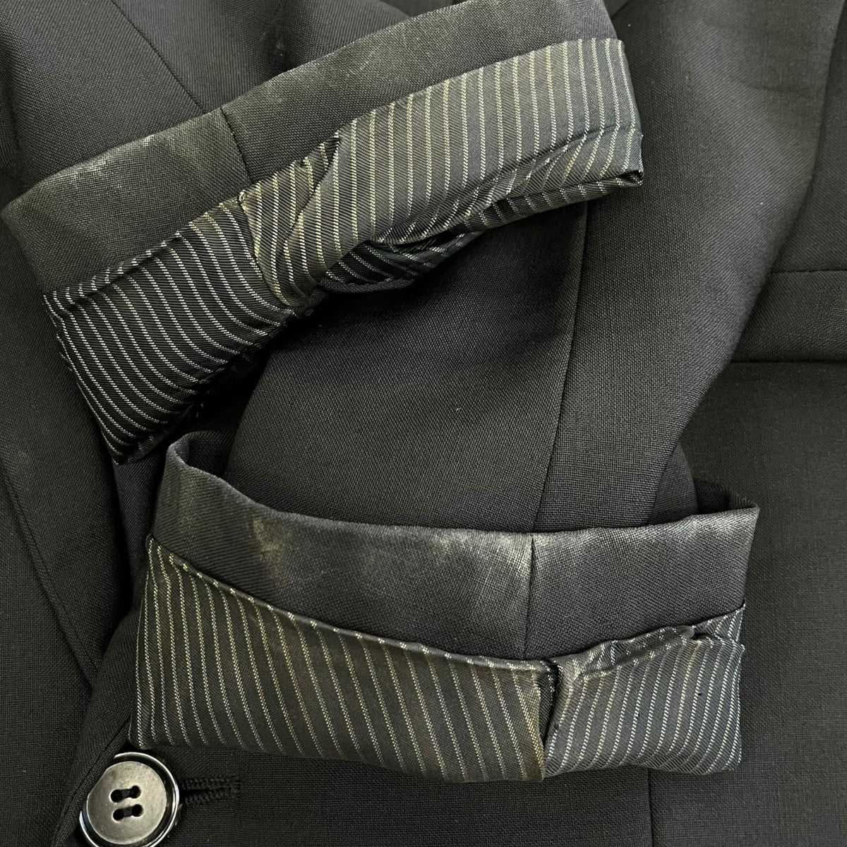 Dior Homme 09SSナローラペルテーラードジャケット9E3122820559 古着・中古-9枚目のアイテム画像