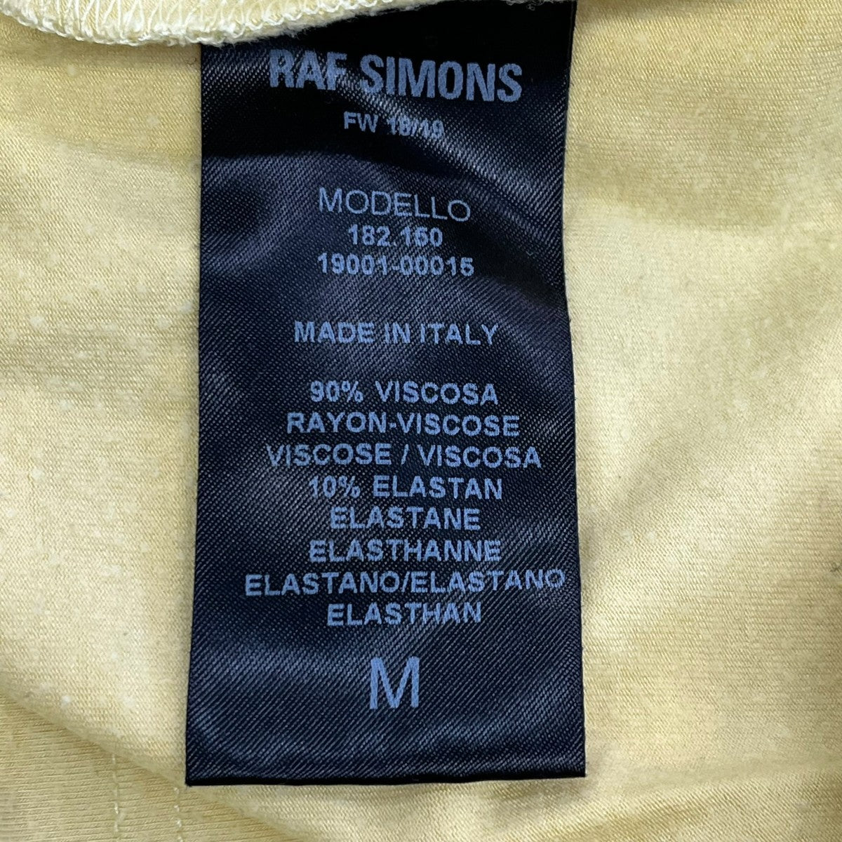 RAF simons Archive 2007-2008 タートルネック RAF SIMONS(ラフシモンズ) タートルネックカットソー182-150 182-150