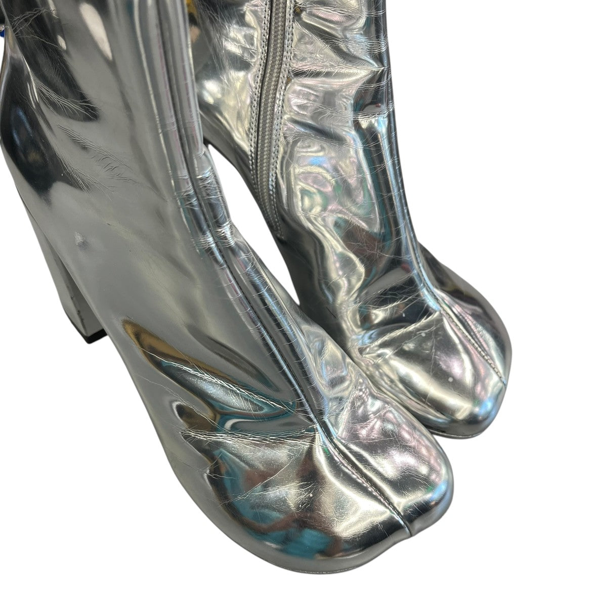 MM6 Maison Margiela(マルタンマルジェラ) ショートブーツ シルバー