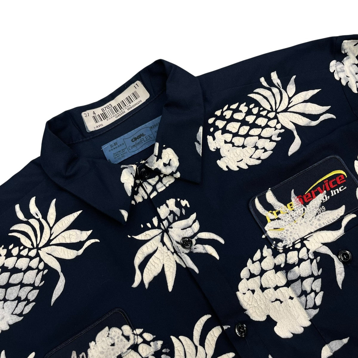 ALMOSTBLACK レギュラーカラーシャツ17AW B006 古着・中古-3枚目のアイテム画像