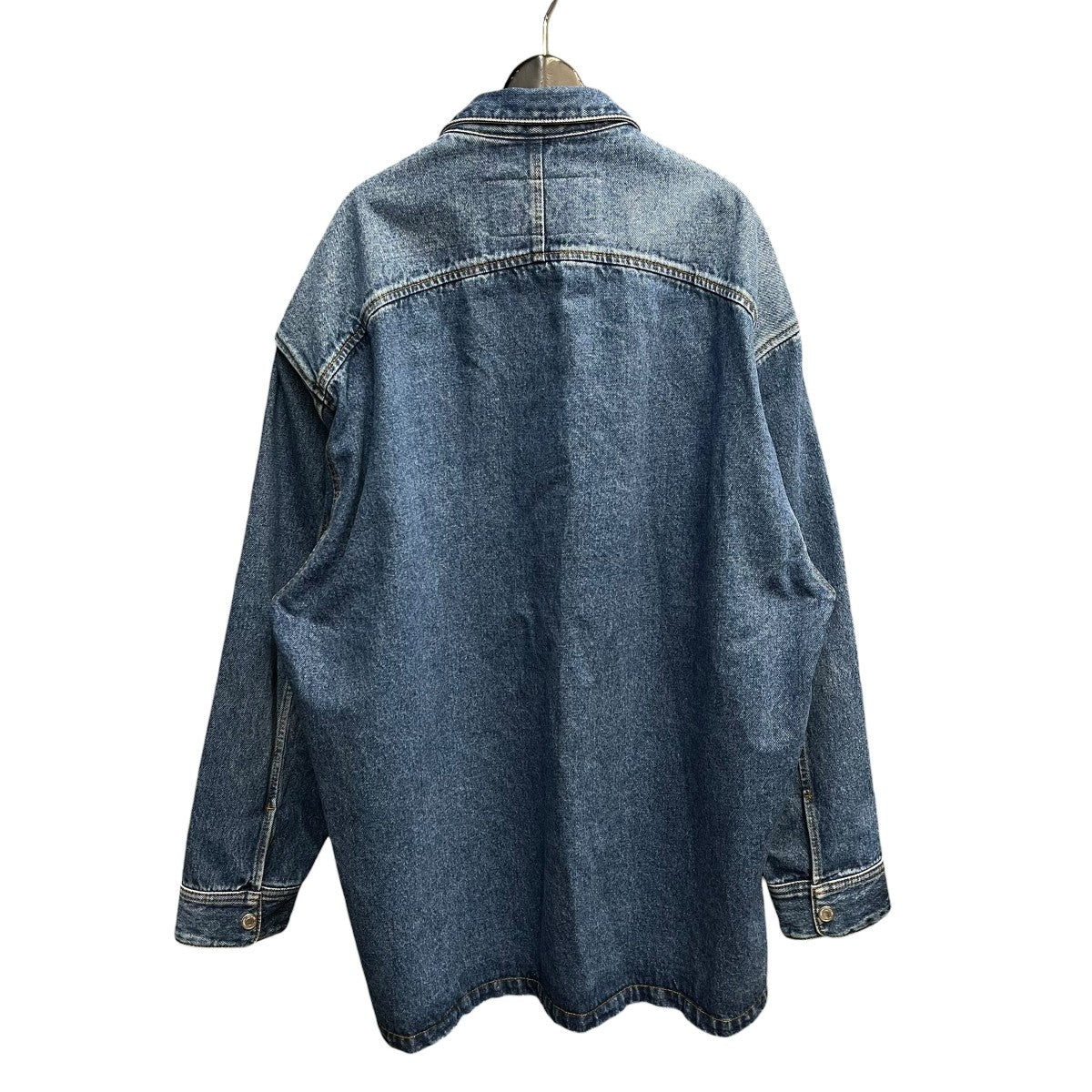 AMI PARIS オーバーサイズデニムジャケットデニムジャケットUJK253.DE0025 古着・中古-2枚目のアイテム画像
