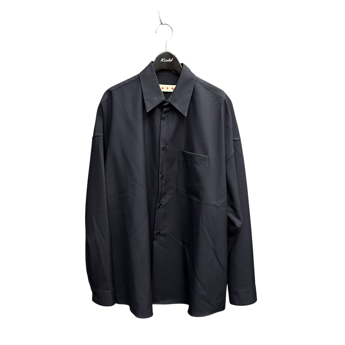 MARNI 23AWウールトロピカルシャツレギュラーカラーシャツCUMU0061A1 古着・中古-1枚目のアイテム画像