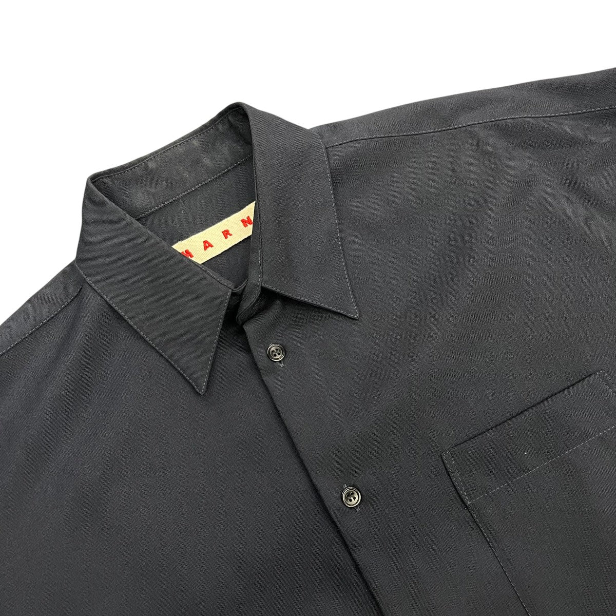 MARNI 23AWウールトロピカルシャツレギュラーカラーシャツCUMU0061A1 古着・中古-3枚目のアイテム画像