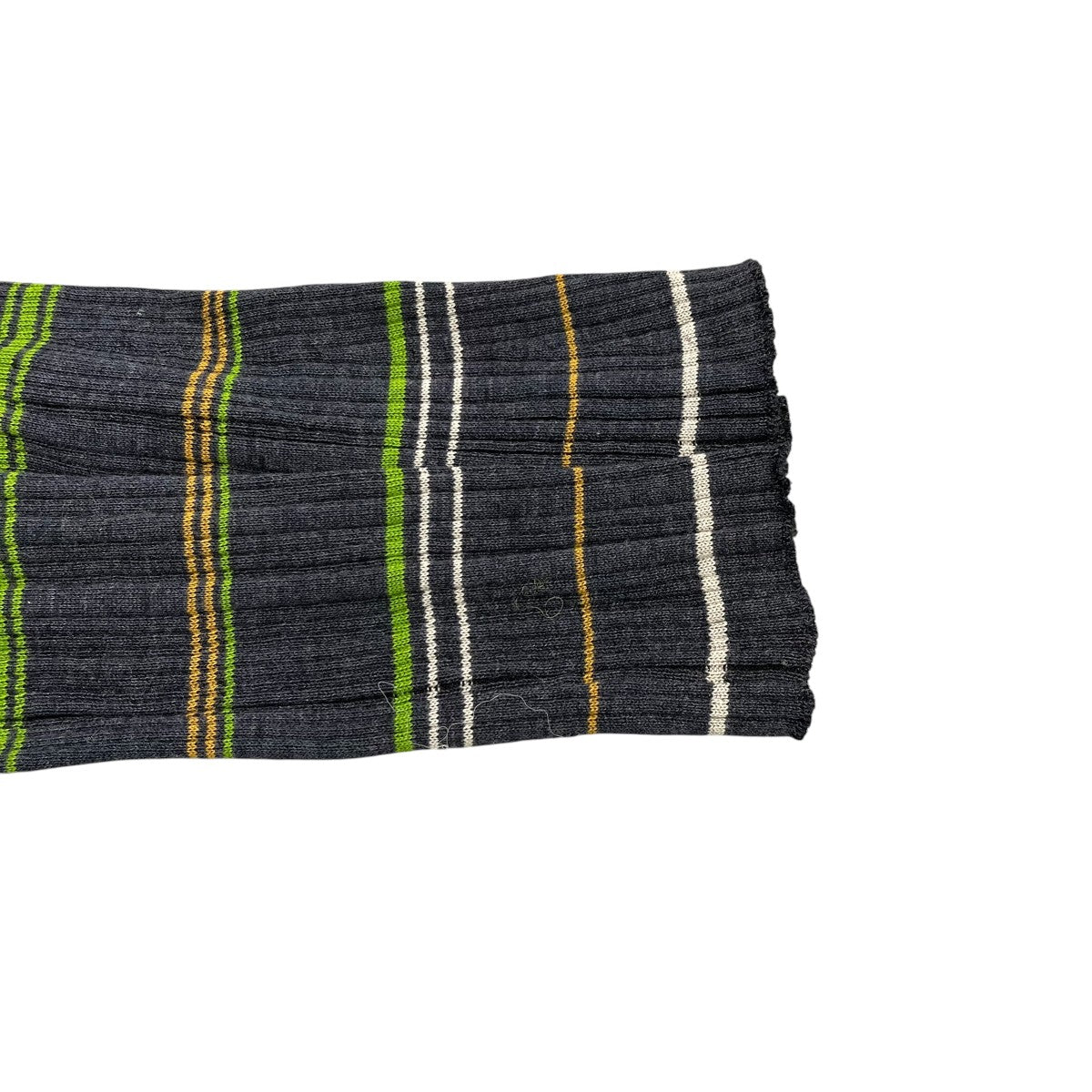 mame kurogouchi 23SSRandom Ribbed Plaid Knitted Dress With ChokeニットワンピースMM23SS KN052 古着・中古-4枚目のアイテム画像