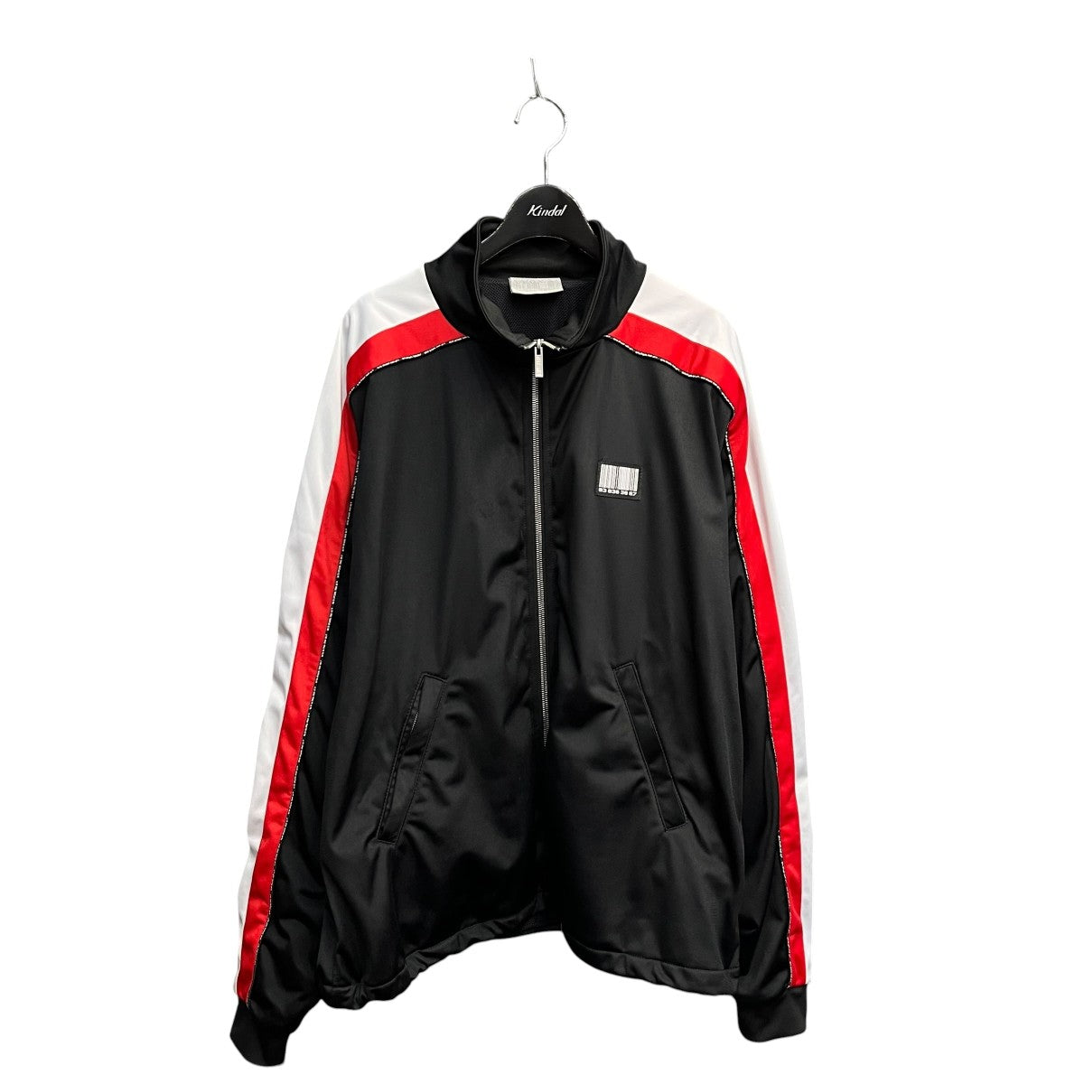 VTMNTS Side Striped Barcode Track JacketトラックジャケットVL12JA120B 古着・中古-1枚目のアイテム画像
