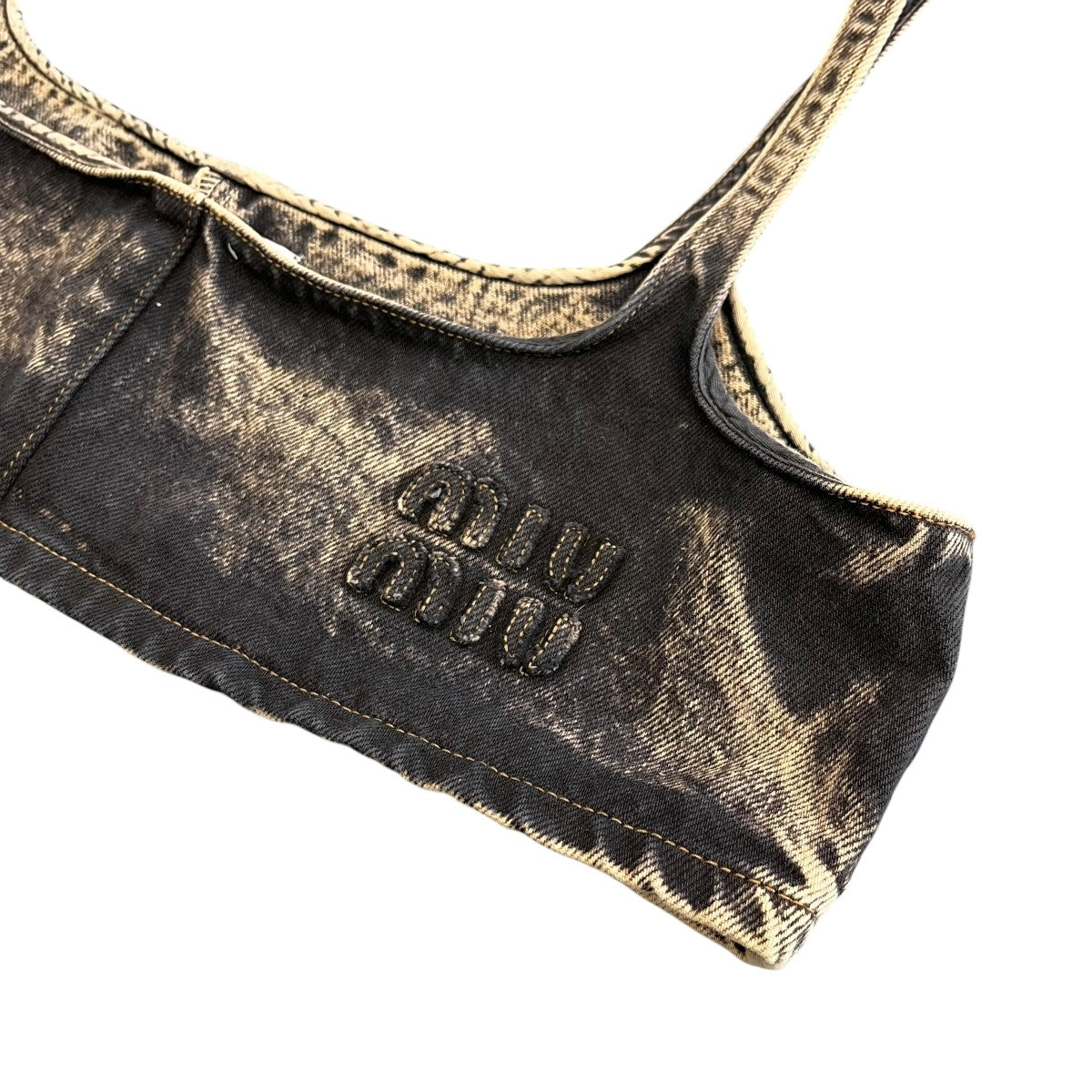 MIU MIU ロゴキャミソールGWT042 S231 121H 古着・中古-4枚目のアイテム画像