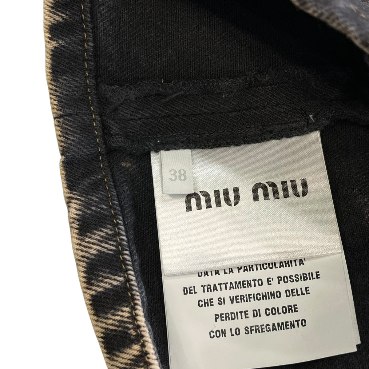 MIU MIU ロゴキャミソールGWT042 S231 121H 古着・中古-5枚目のアイテム画像