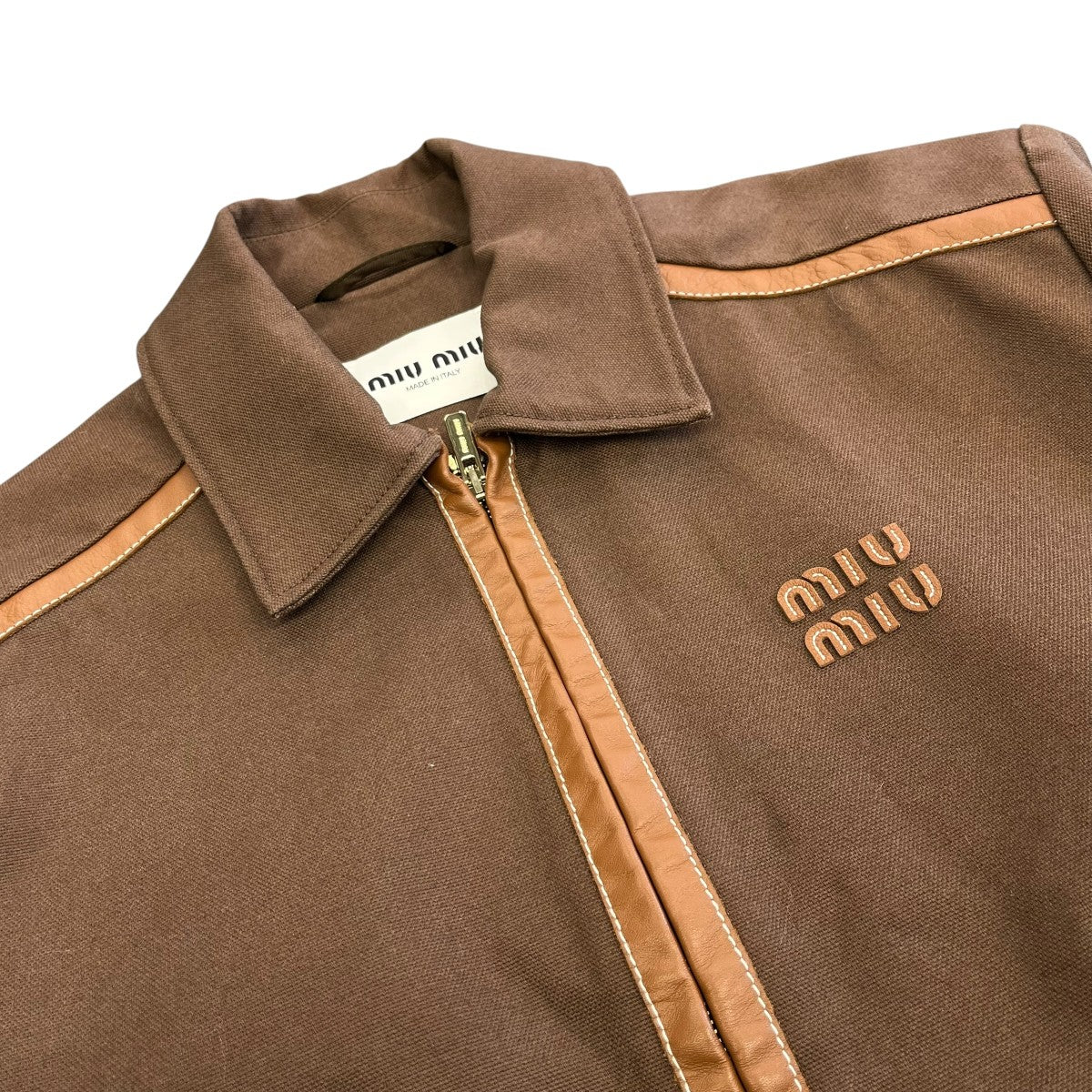 miu miu ブルゾンジャケット Miu Miu モヘア ブルゾン ジャケット (MiuMiu/ブルゾン