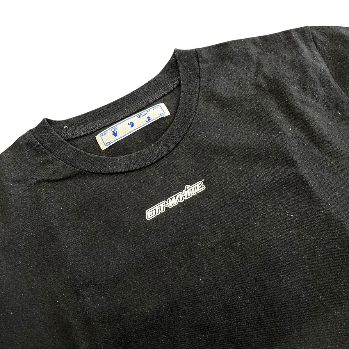 OFFWHITE 半袖カットソーOMAA027E20JER005 古着・中古-3枚目のアイテム画像