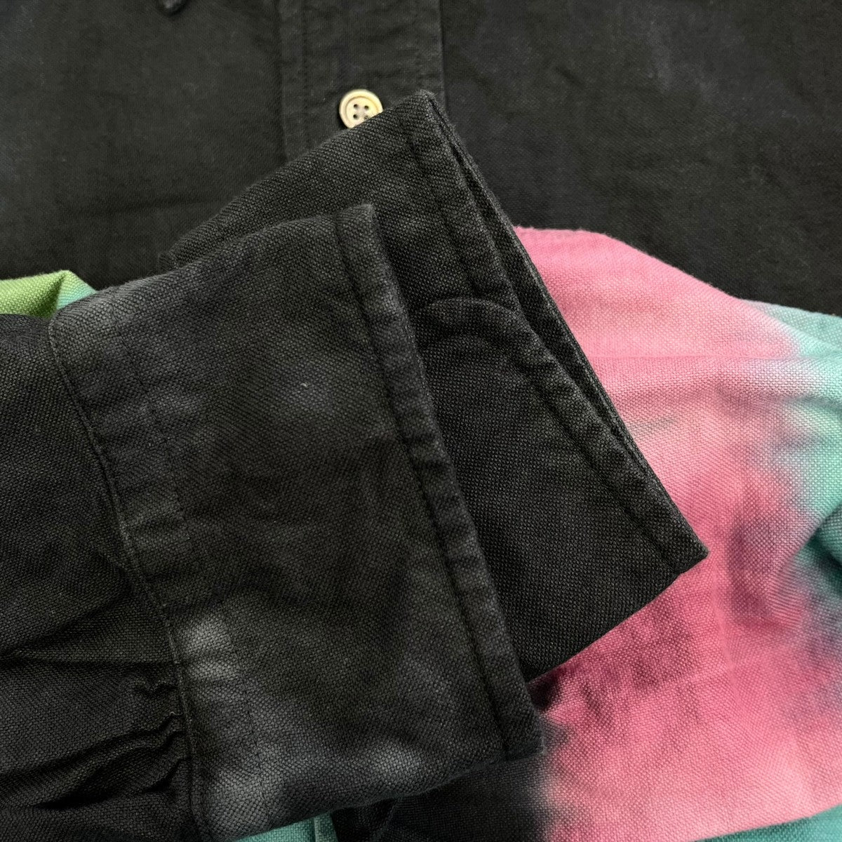 Graphpaper×FUTUR 19AWTie＆Dyed Oxford L S B．D Box ShirtボタンダウンシャツGM194-50701 古着・中古-9枚目のアイテム画像