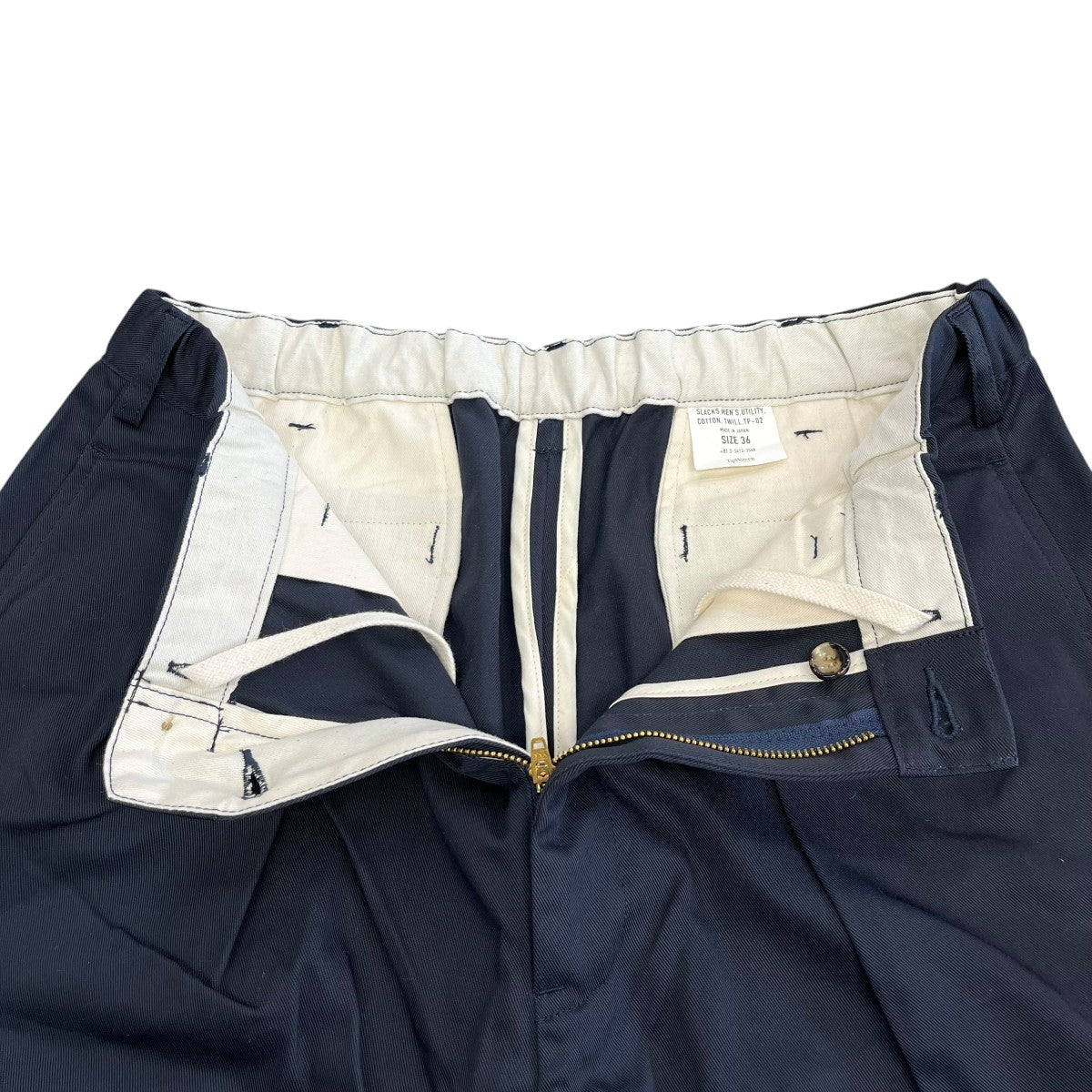TapWater チノトラウザーワークパンツTP-02 古着・中古-3枚目のアイテム画像