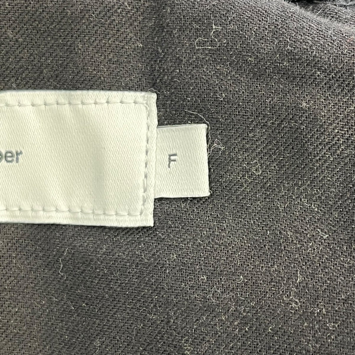 Graphpaper 18AWSELVAGE WOOL COOK PANTS - STRIPEイージーパンツGM183-40092B 古着・中古-6枚目のアイテム画像