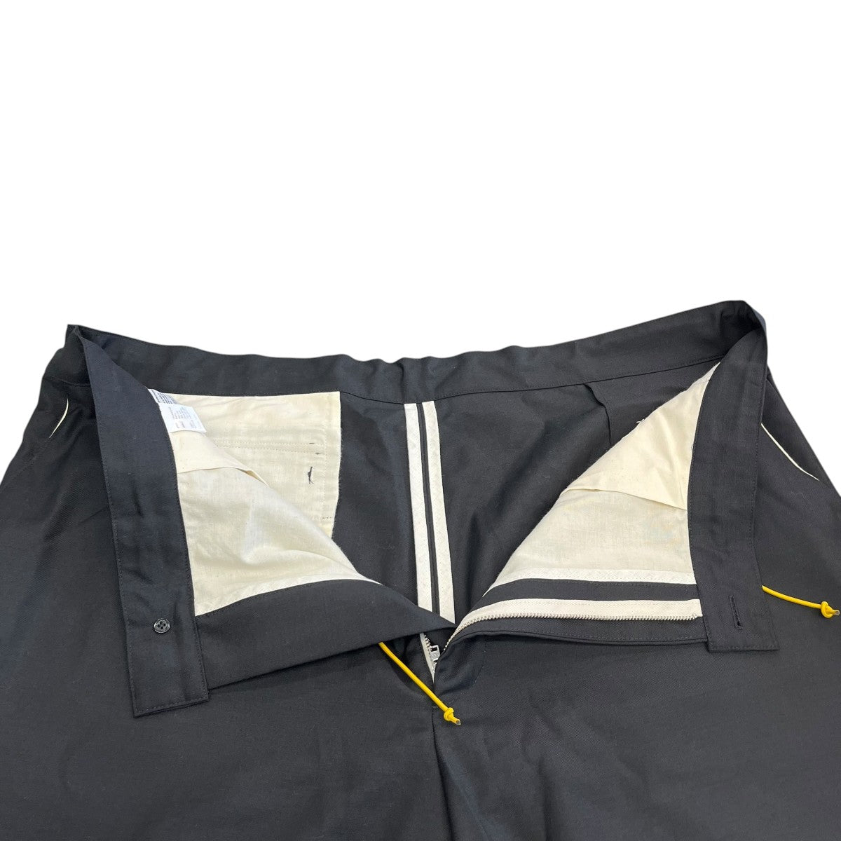CAMIEL FORTGENS cropped big pantsイージーパンツ 古着・中古-3枚目のアイテム画像