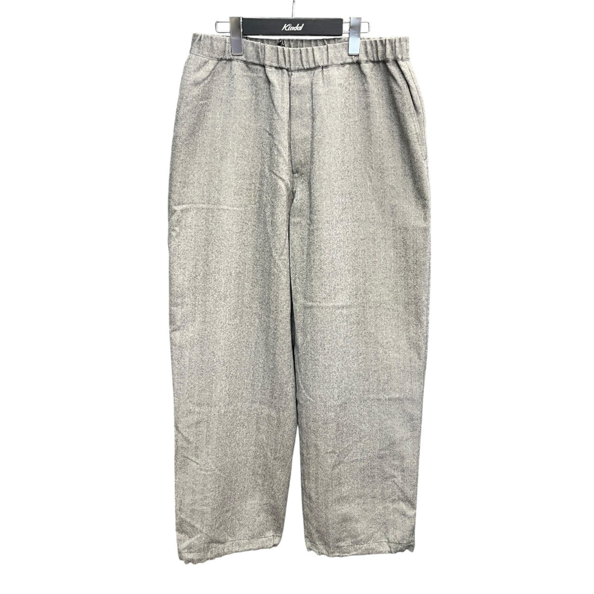 Herringbone Wide Wool PantsイージーパンツGM214-40039