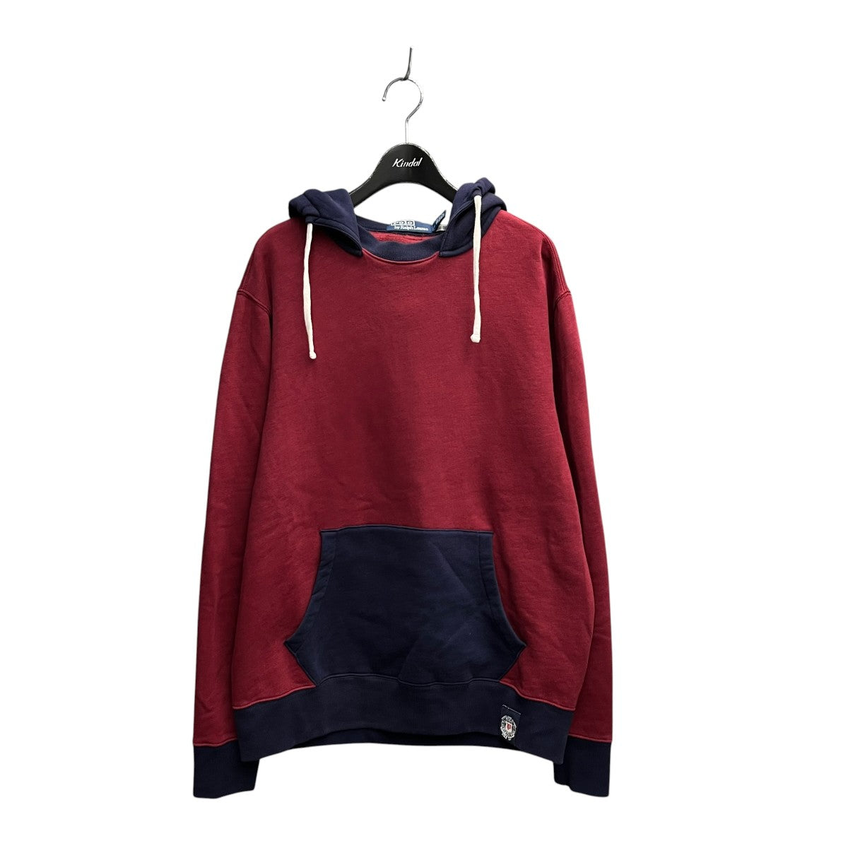 POLO RALPH LAUREN ツートンカラーパーカー後付けパーカー 古着・中古-1枚目のアイテム画像