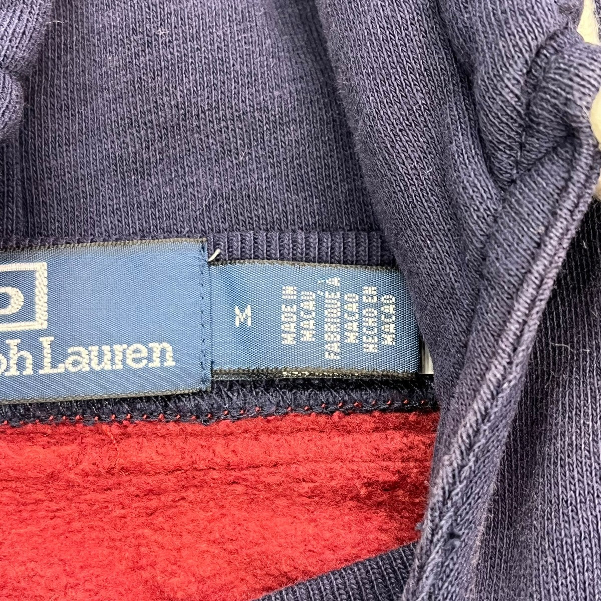 POLO RALPH LAUREN ツートンカラーパーカー後付けパーカー 古着・中古-7枚目のアイテム画像