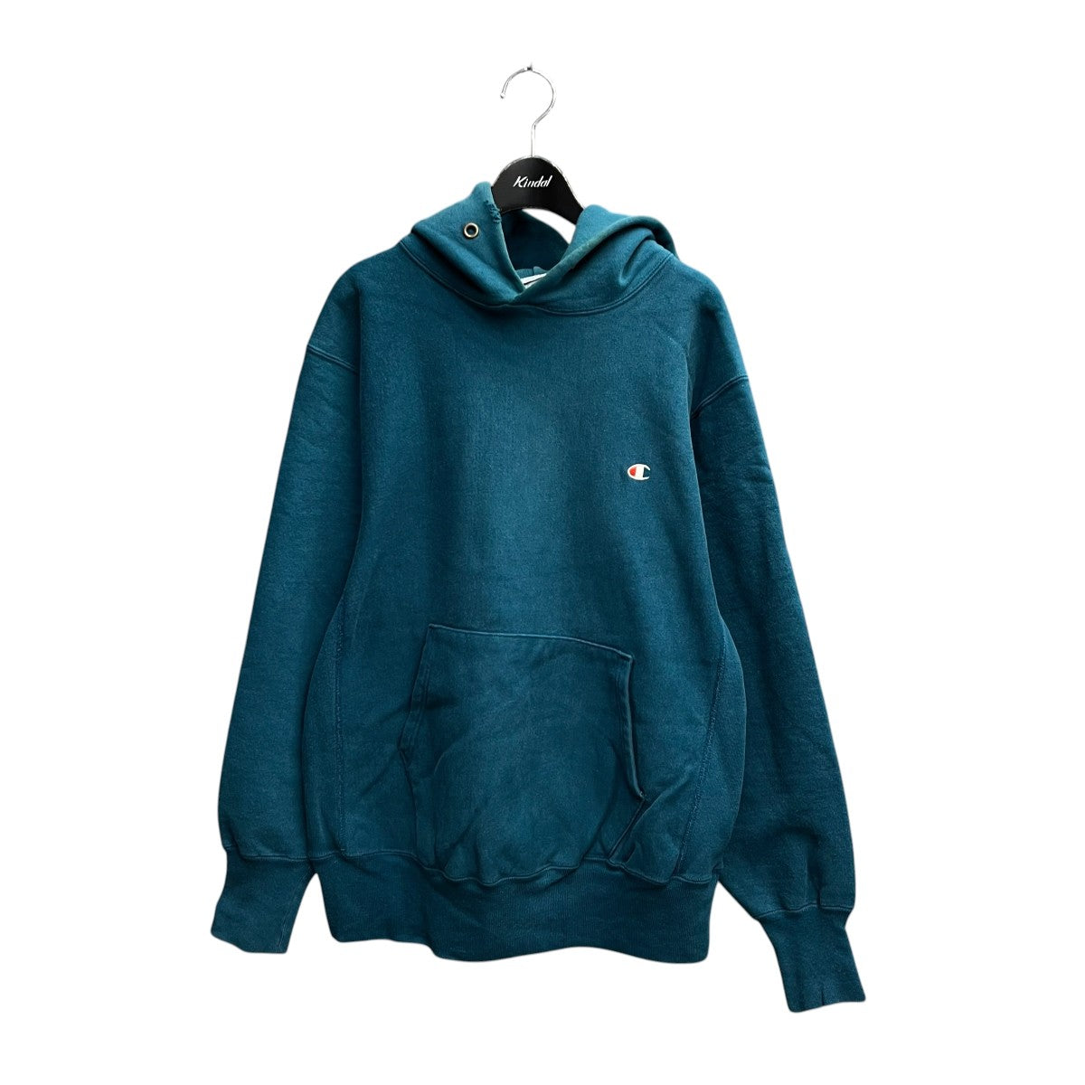 Champion 90s Reverse Weaveプルオーバーパーカー 古着・中古-1枚目のアイテム画像
